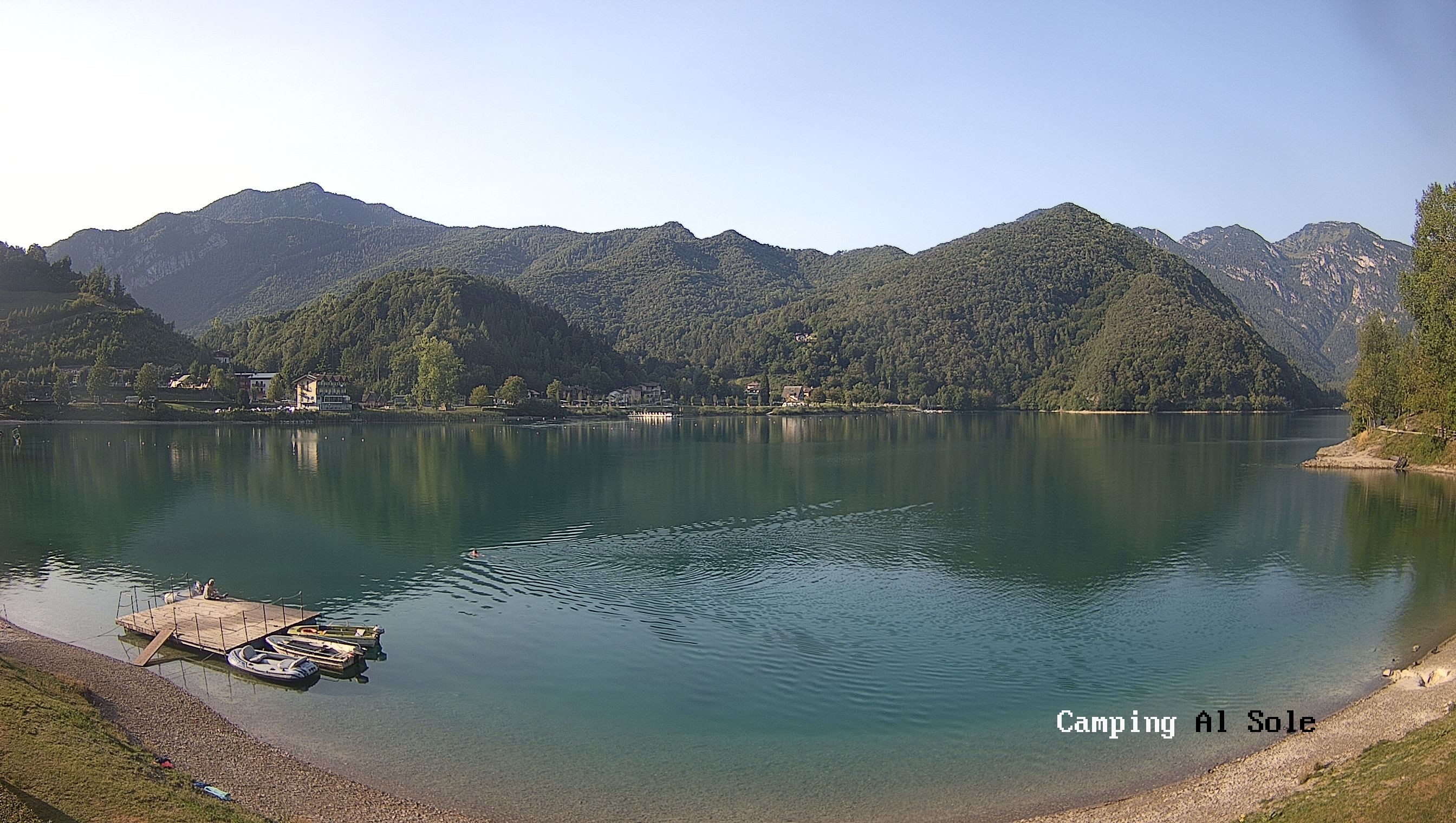 Archived image Webcam View at the Lago di Ledro