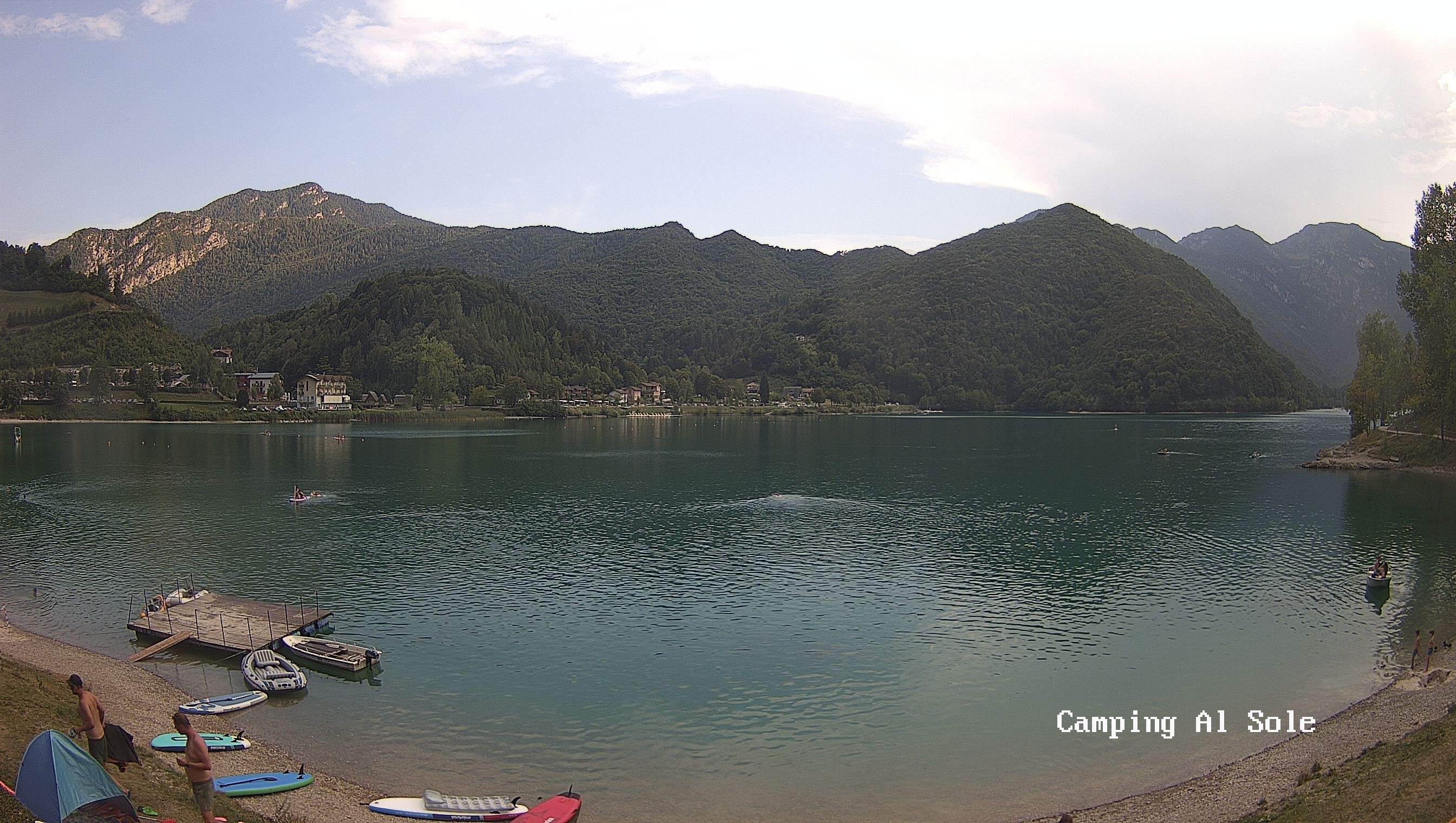 Archived image Webcam View at the Lago di Ledro