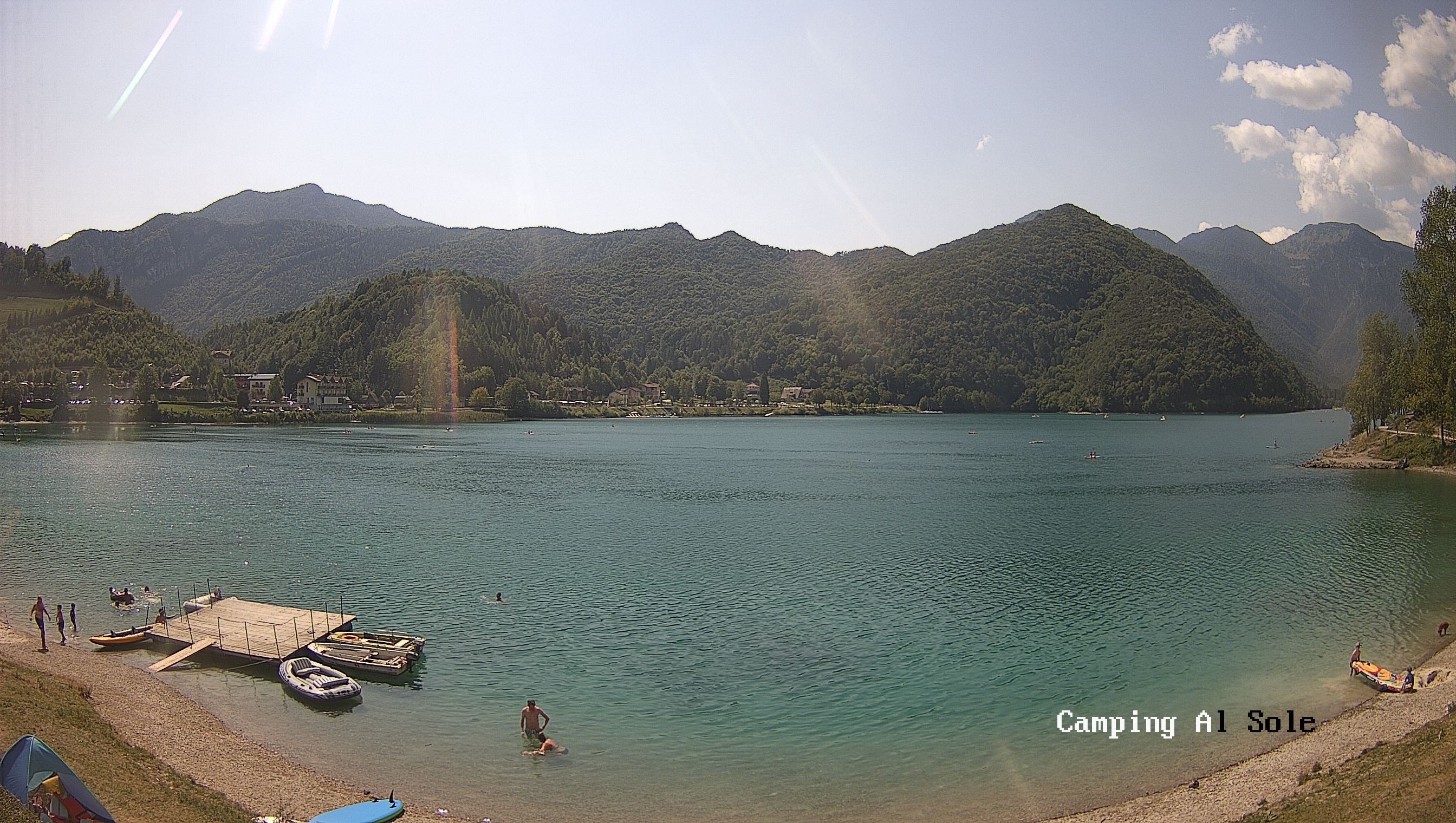 Archiv Foto Webcam Ledrosee - Lago di Ledro