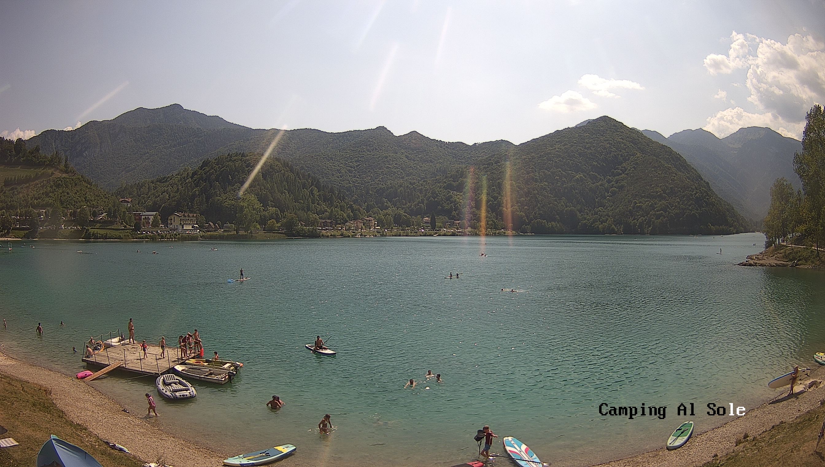 Archiv Foto Webcam Ledrosee - Lago di Ledro