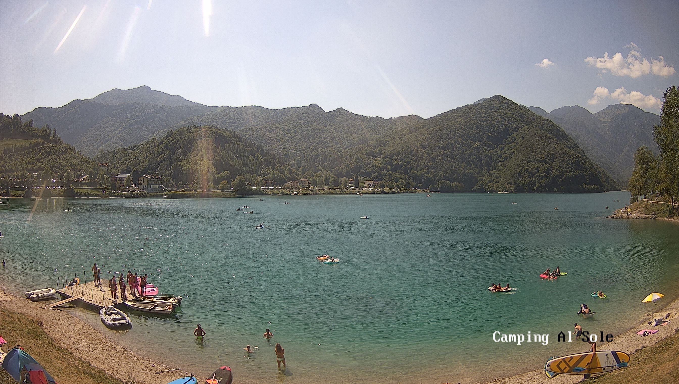 Archiv Foto Webcam Ledrosee - Lago di Ledro