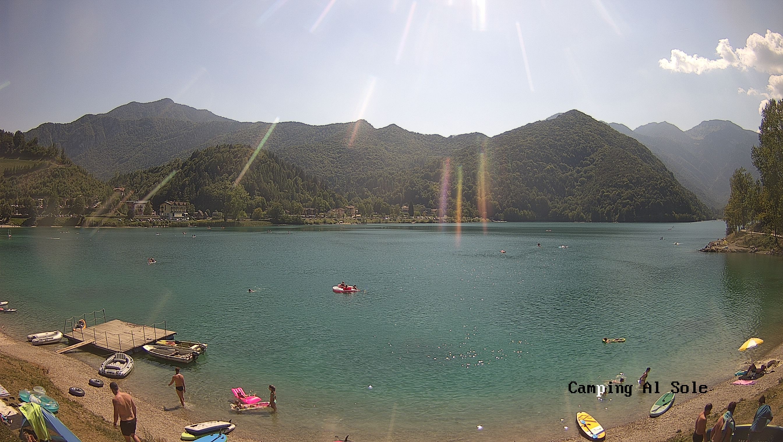 Archiv Foto Webcam Ledrosee - Lago di Ledro