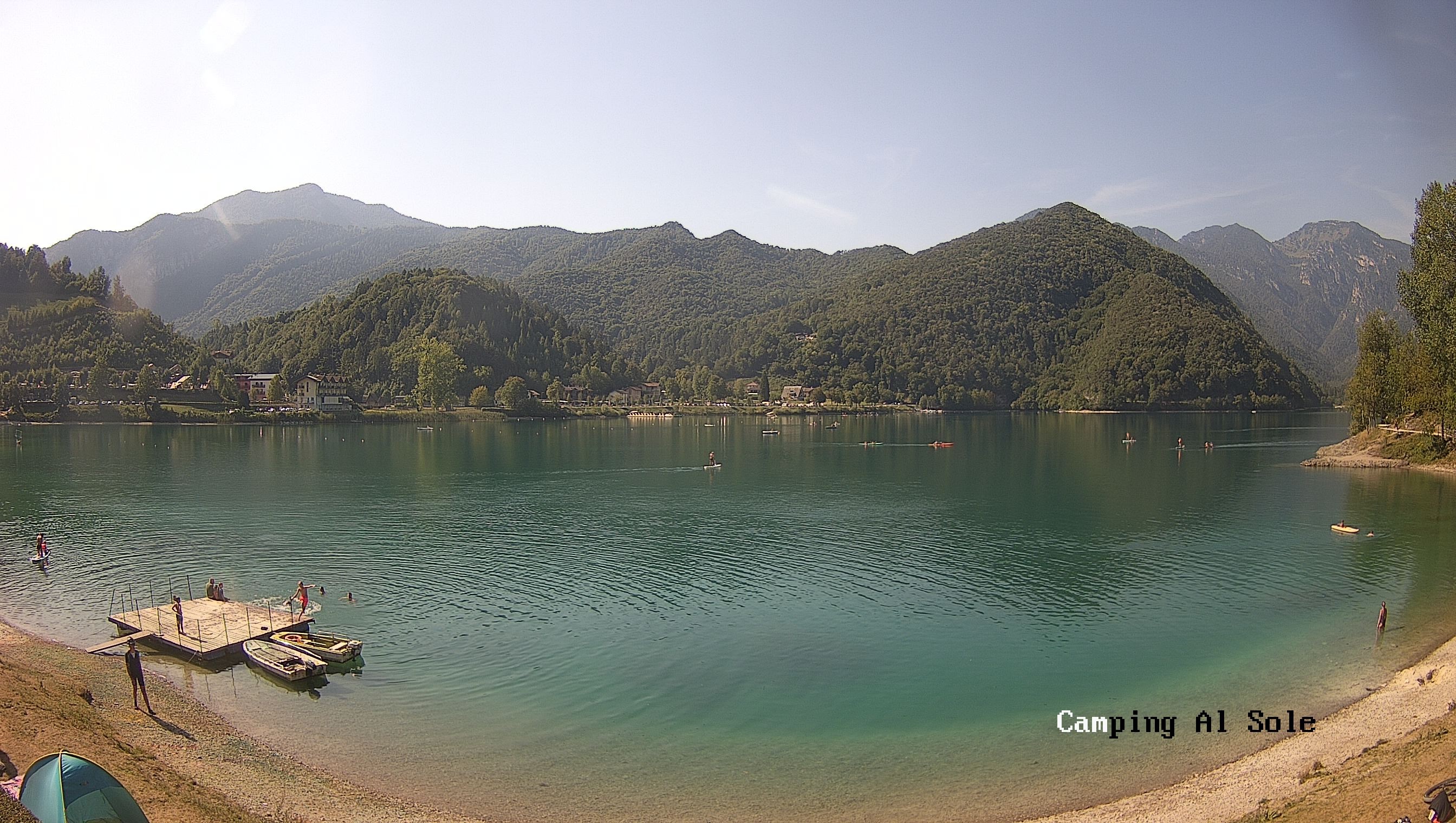 Archived image Webcam View at the Lago di Ledro