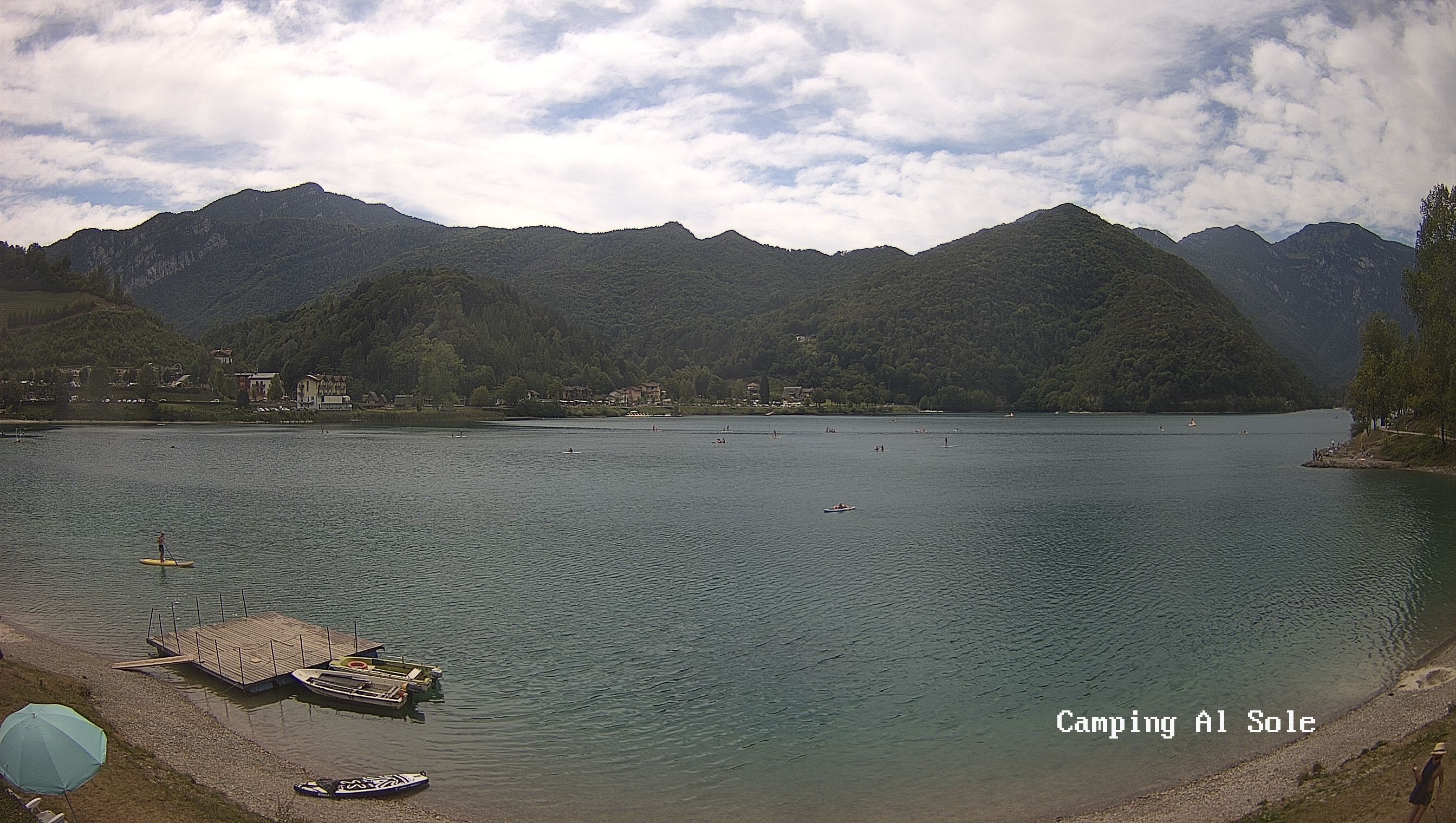 Archiv Foto Webcam Ledrosee - Lago di Ledro