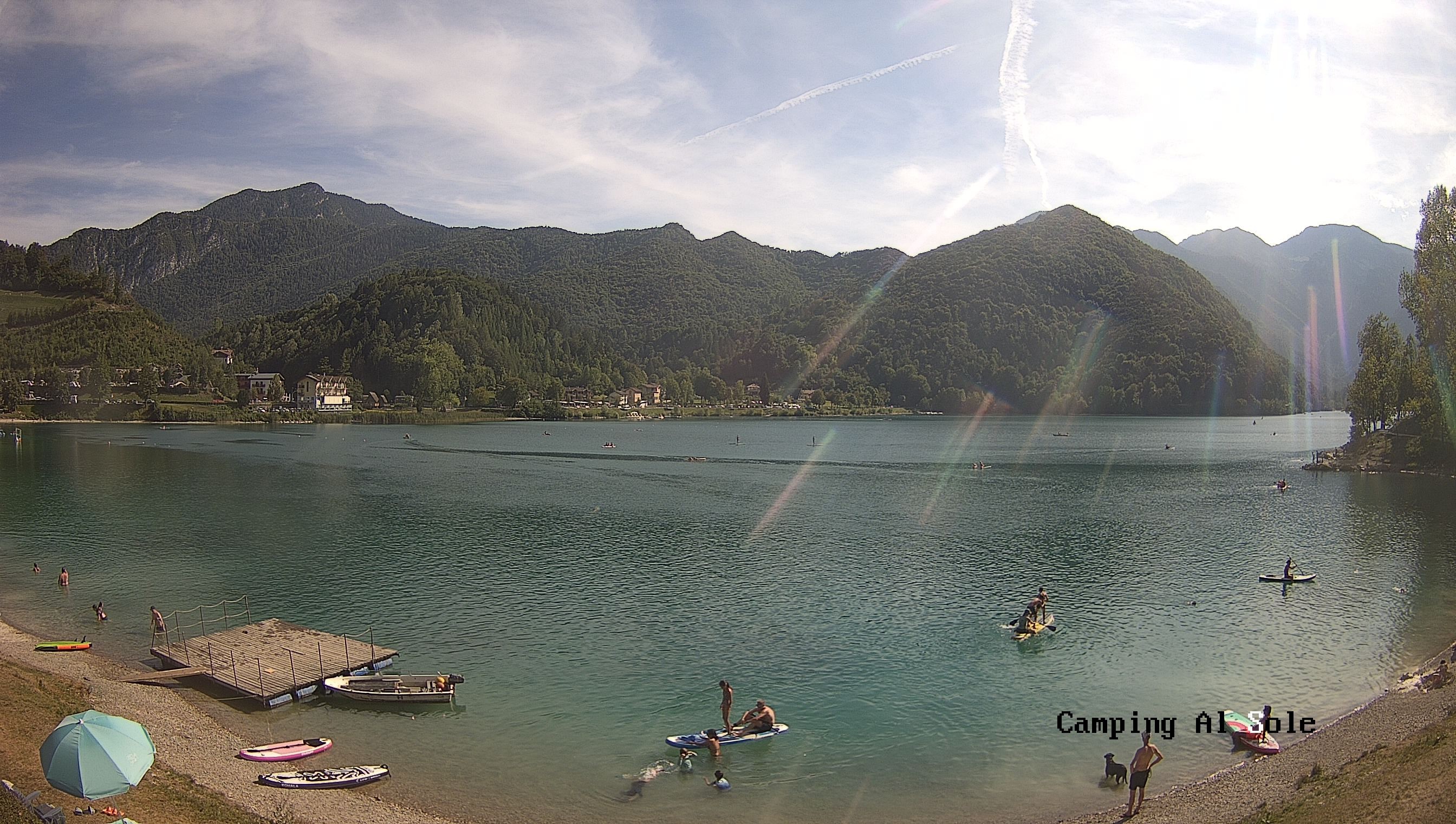 Archiv Foto Webcam Ledrosee - Lago di Ledro