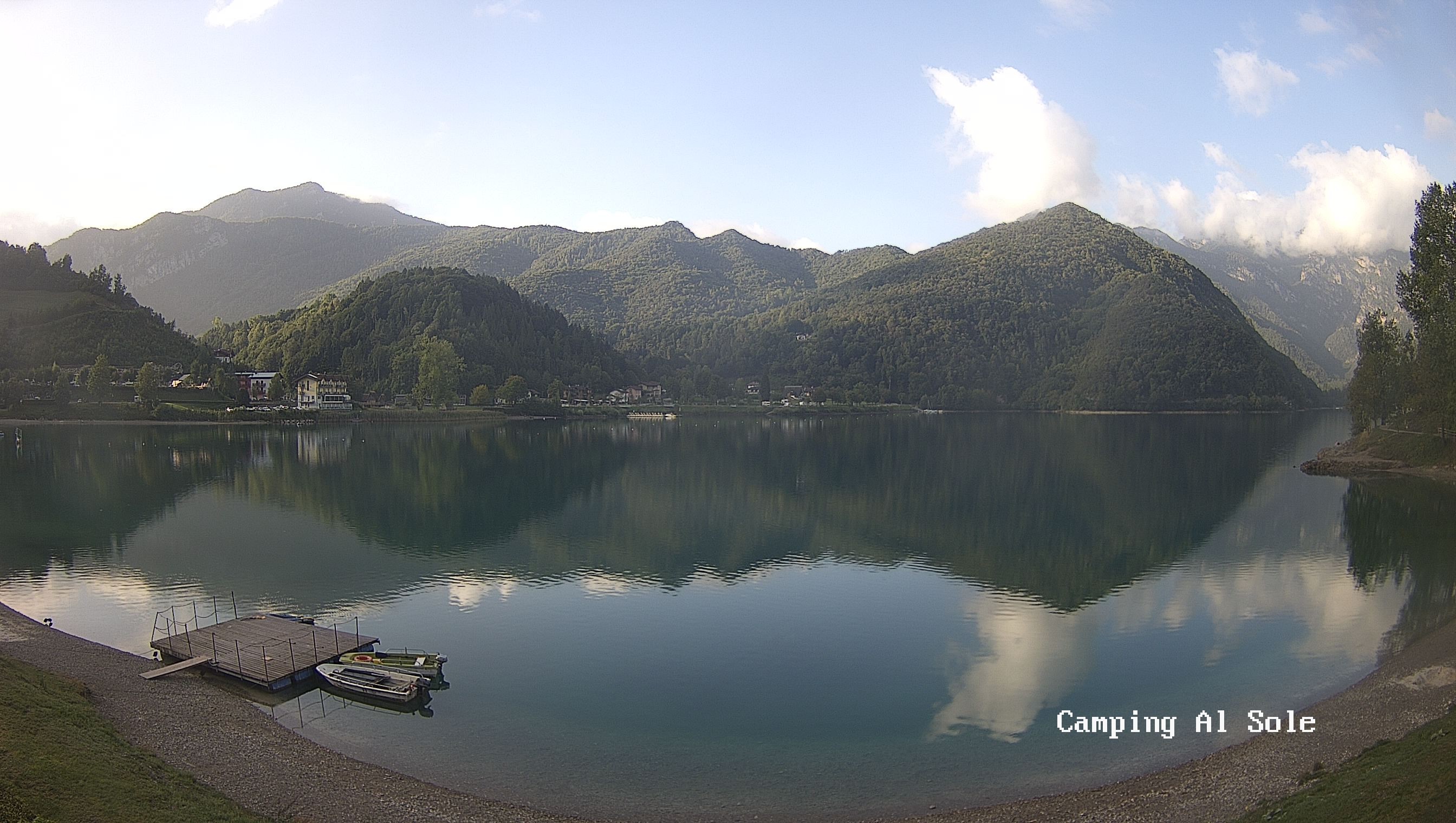 Archived image Webcam View at the Lago di Ledro