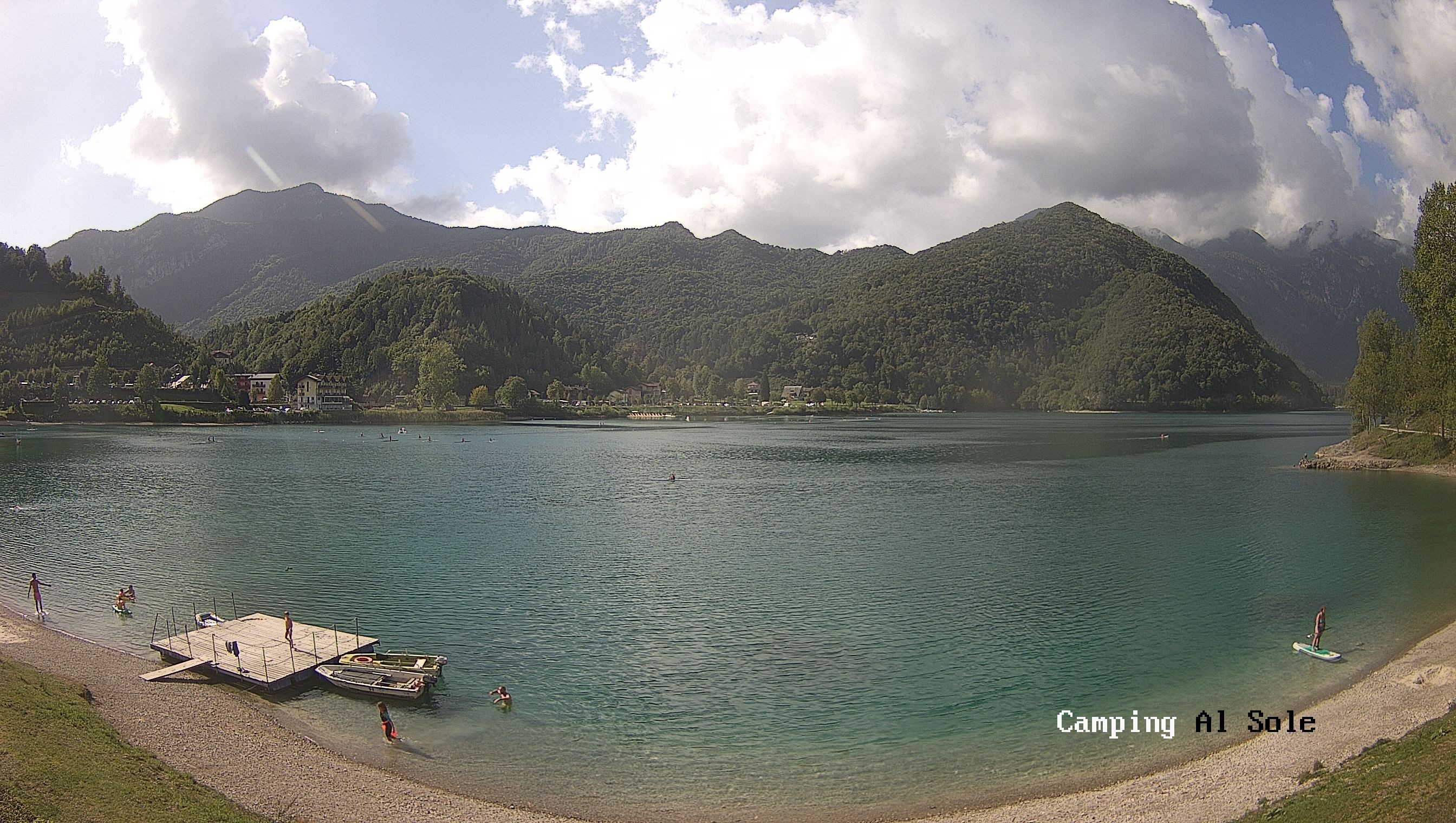 Archived image Webcam View at the Lago di Ledro