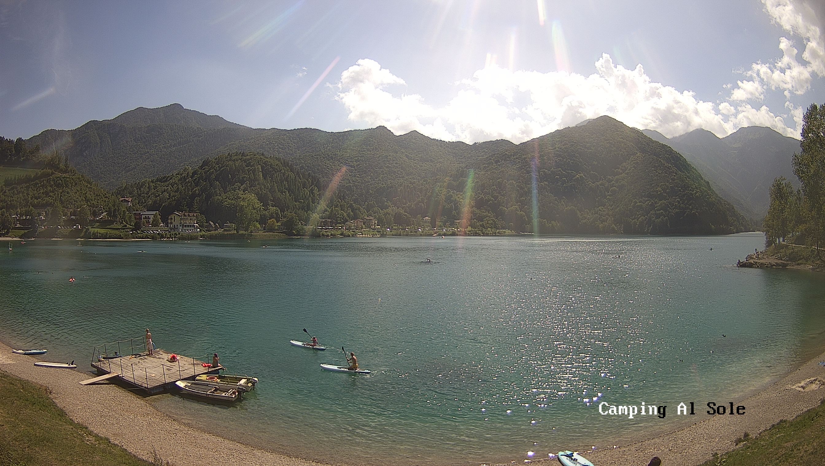 Archived image Webcam View at the Lago di Ledro