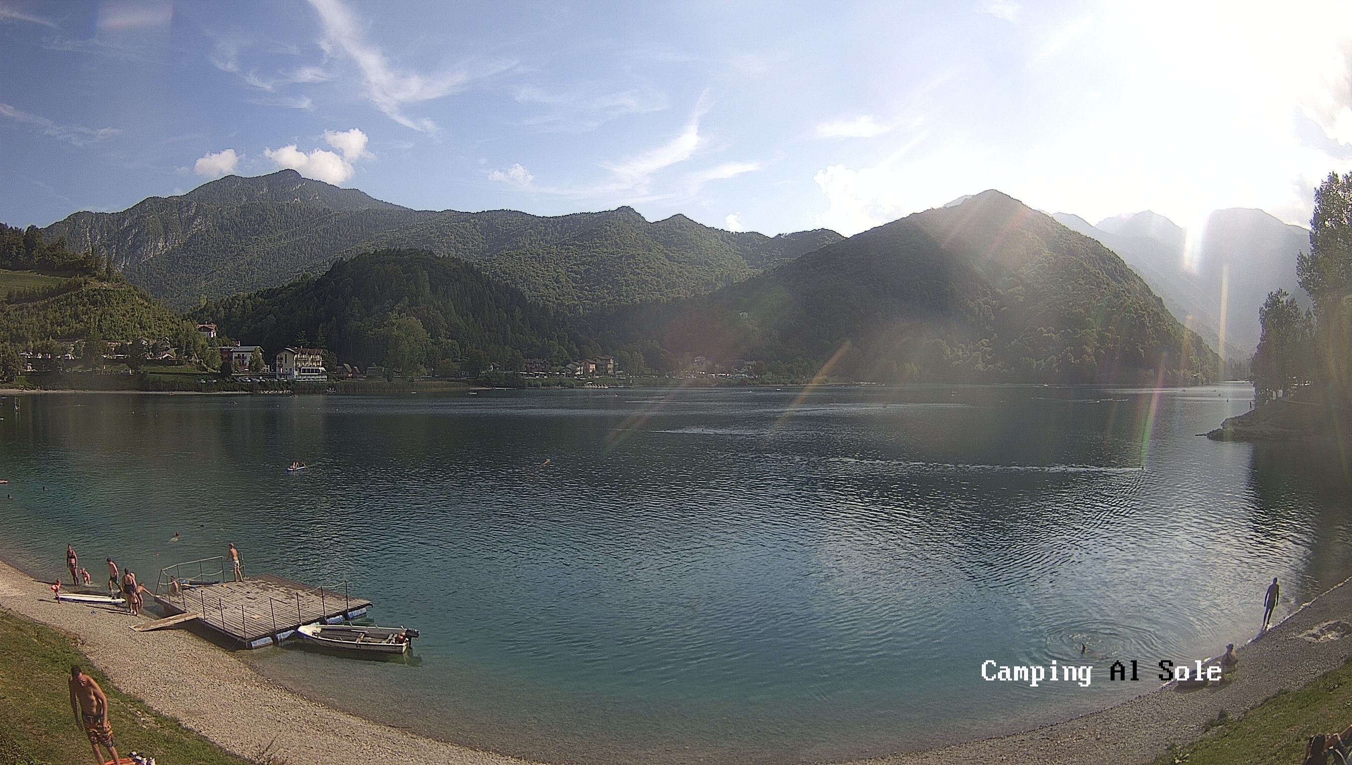 Archived image Webcam View at the Lago di Ledro