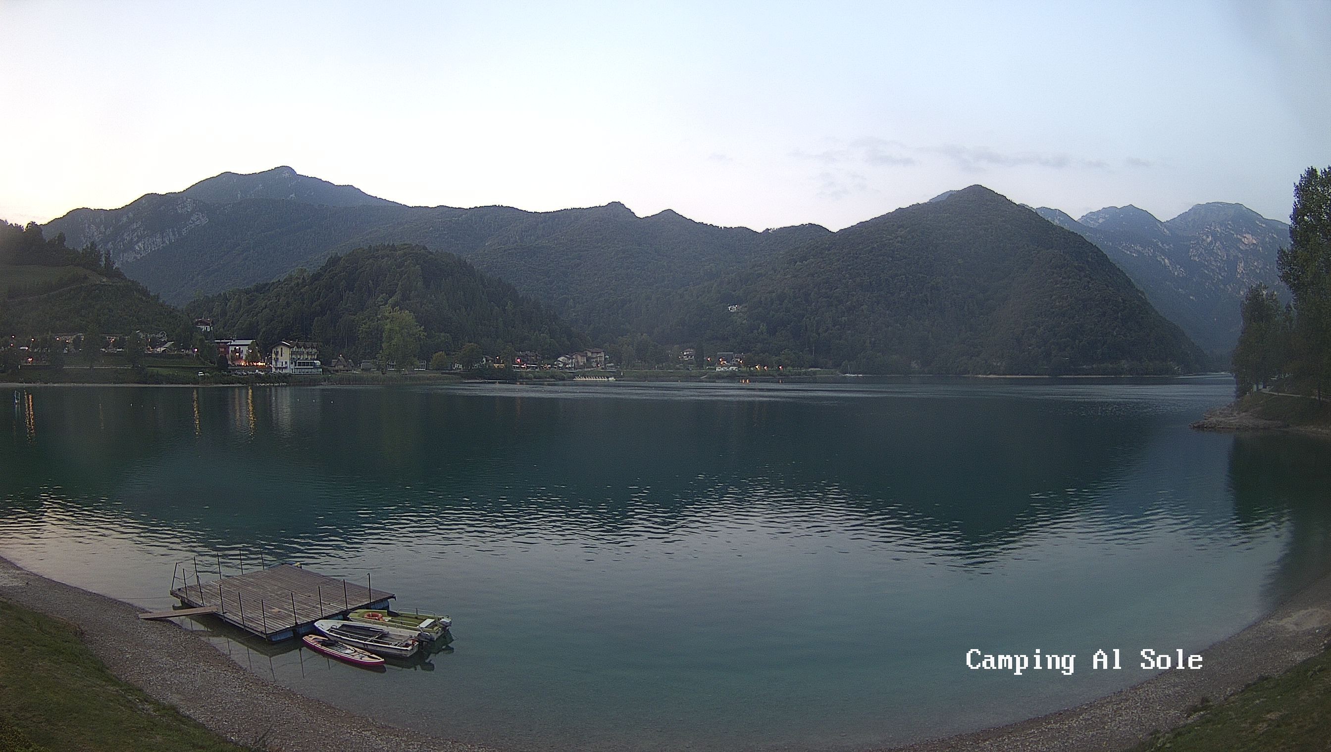 Archived image Webcam View at the Lago di Ledro