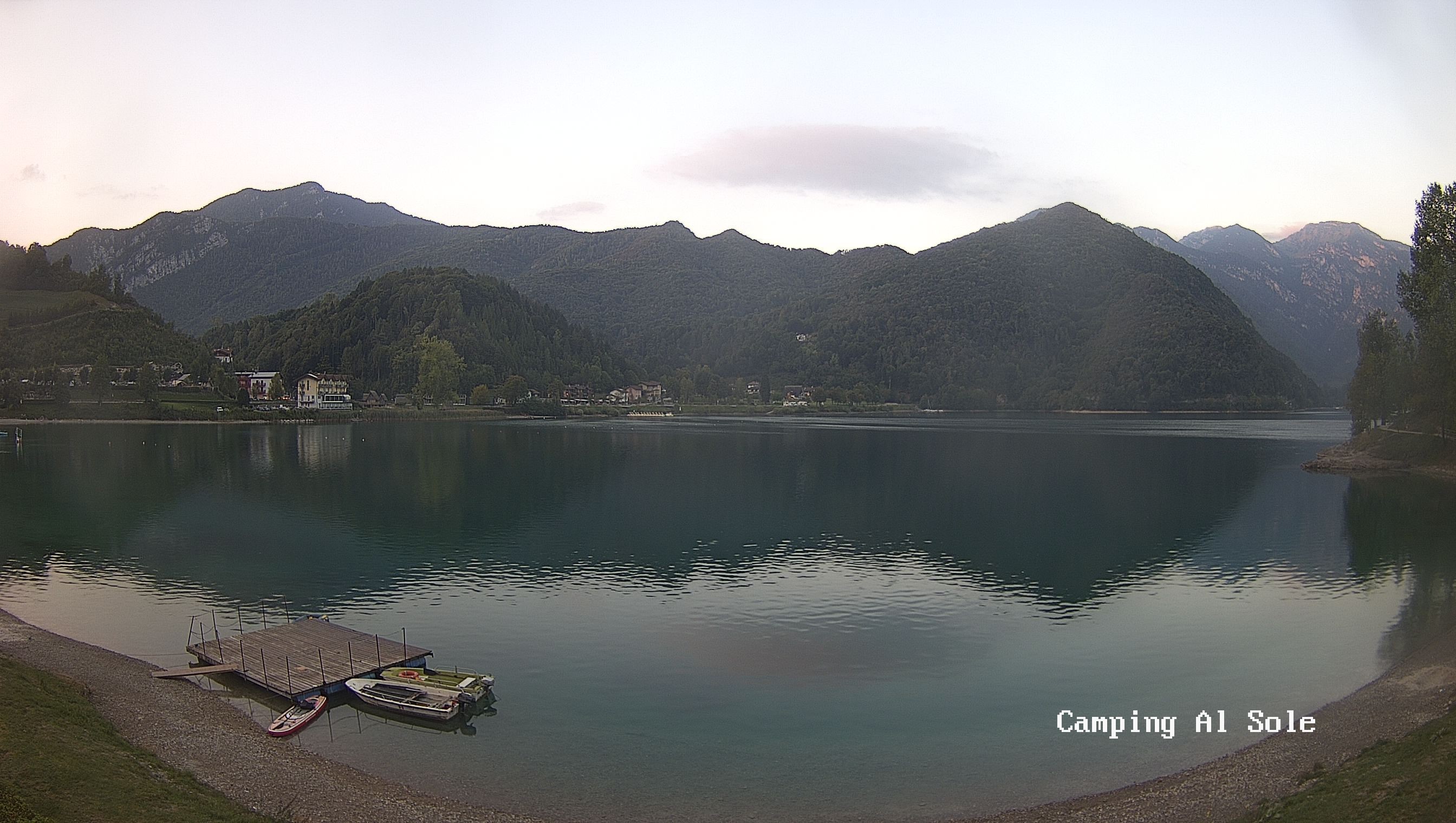 Archived image Webcam View at the Lago di Ledro