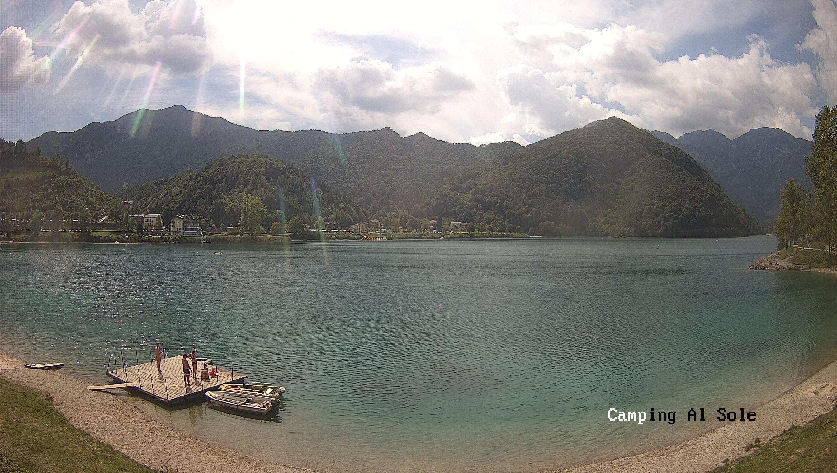Archived image Webcam View at the Lago di Ledro