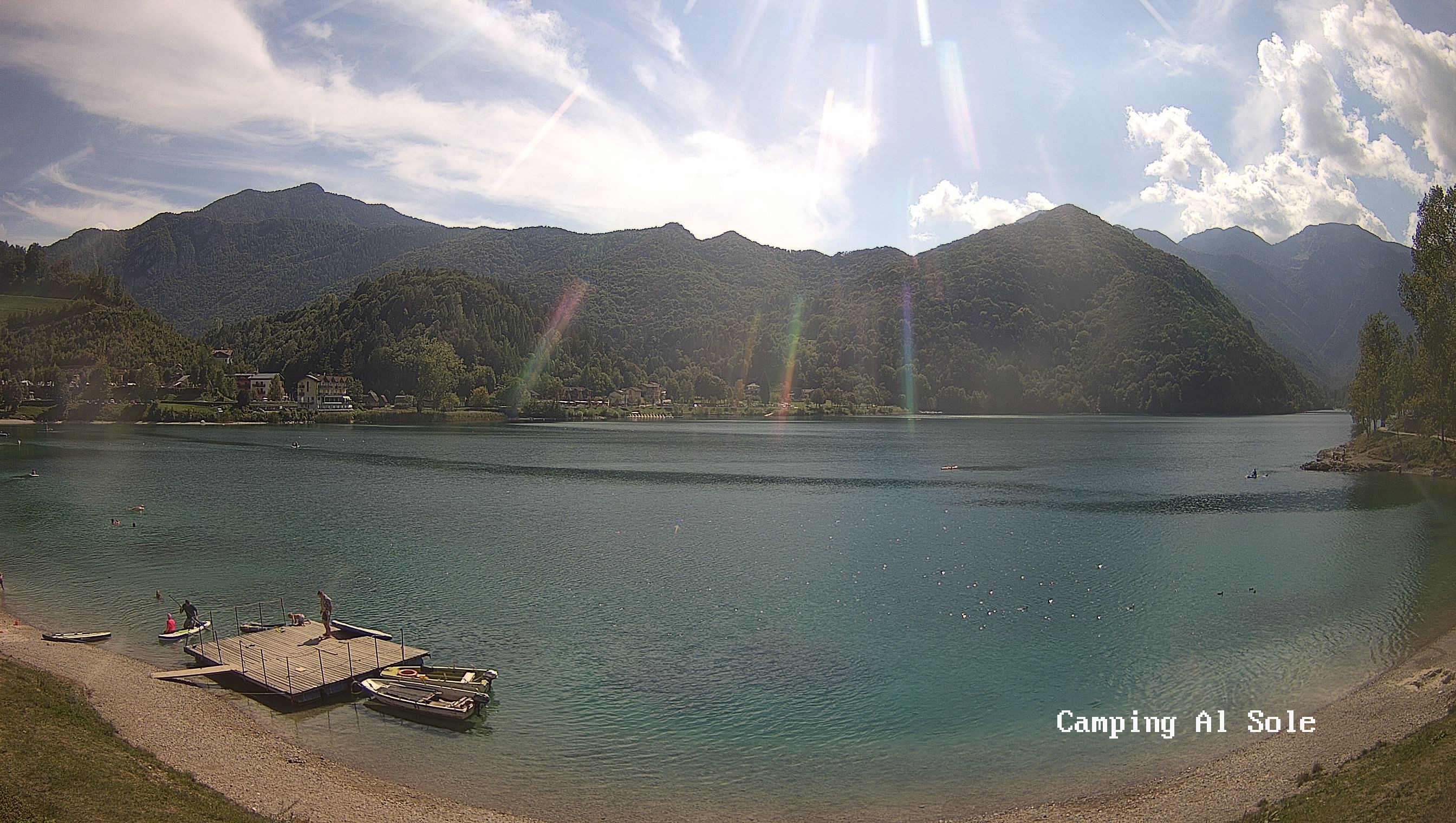 Archived image Webcam View at the Lago di Ledro