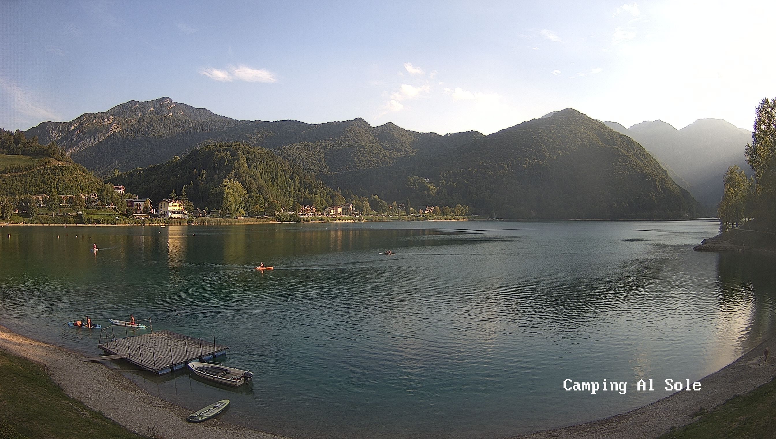 Archived image Webcam View at the Lago di Ledro