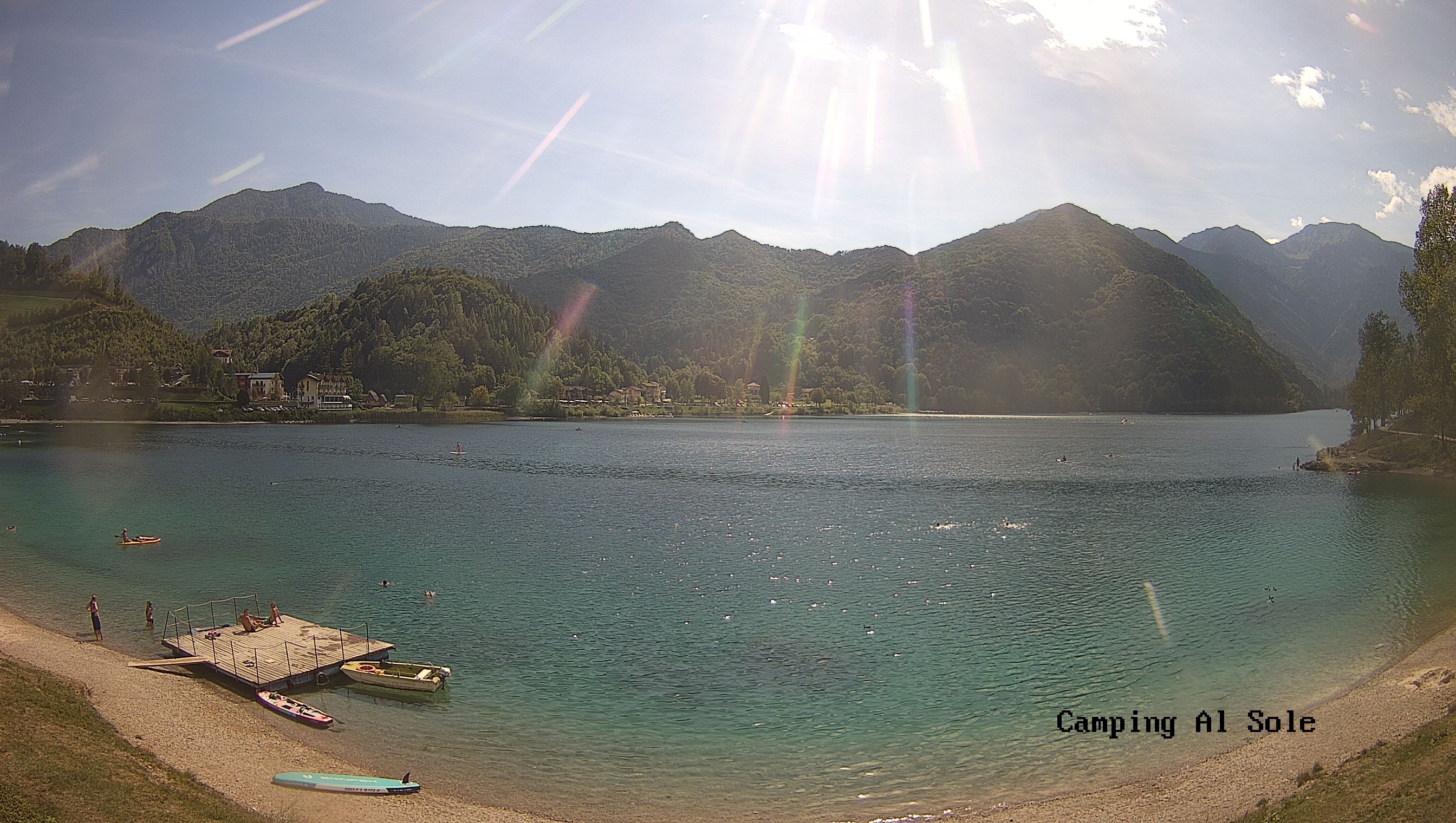 Archiv Foto Webcam Ledrosee - Lago di Ledro