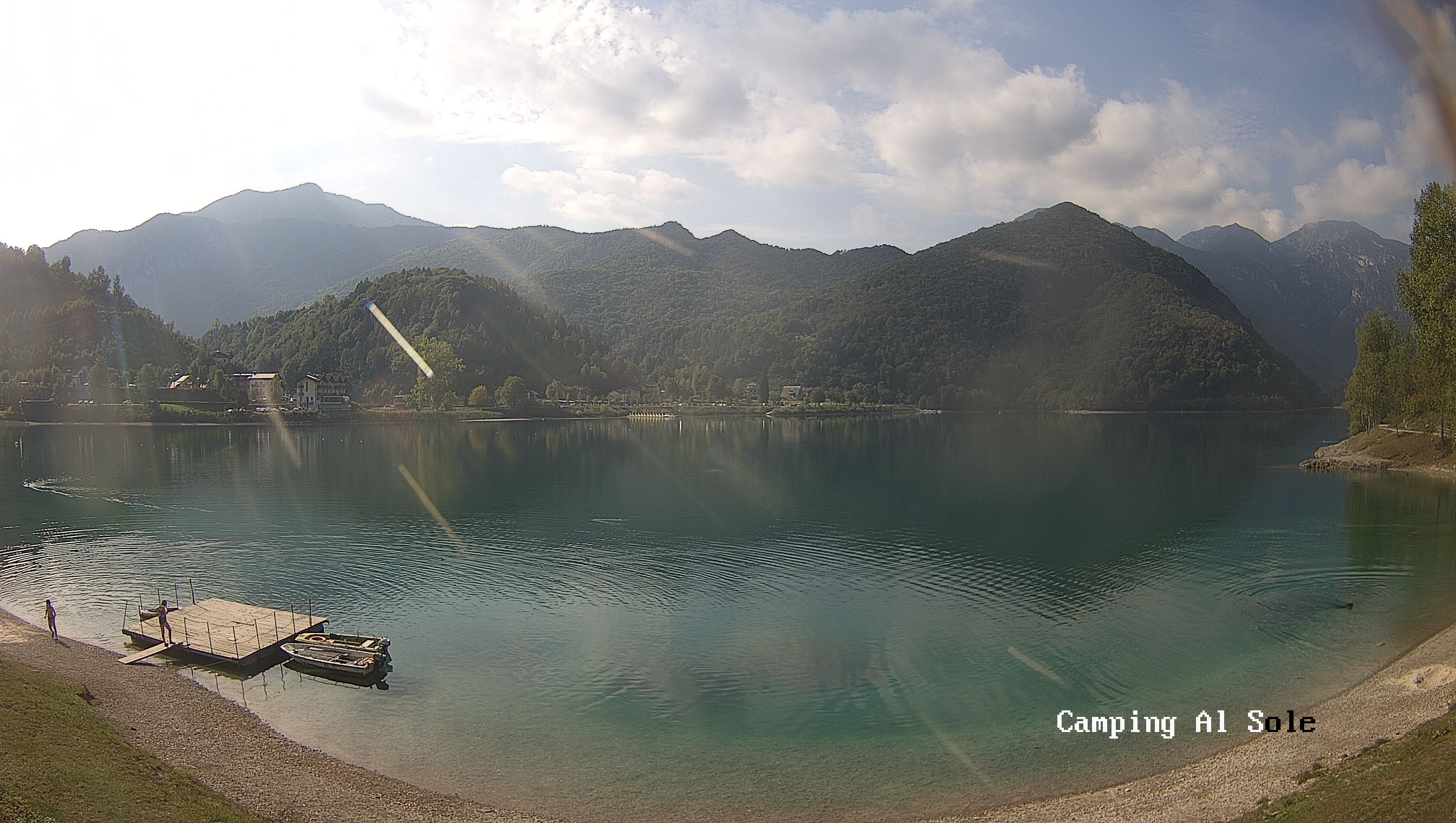 Archived image Webcam View at the Lago di Ledro