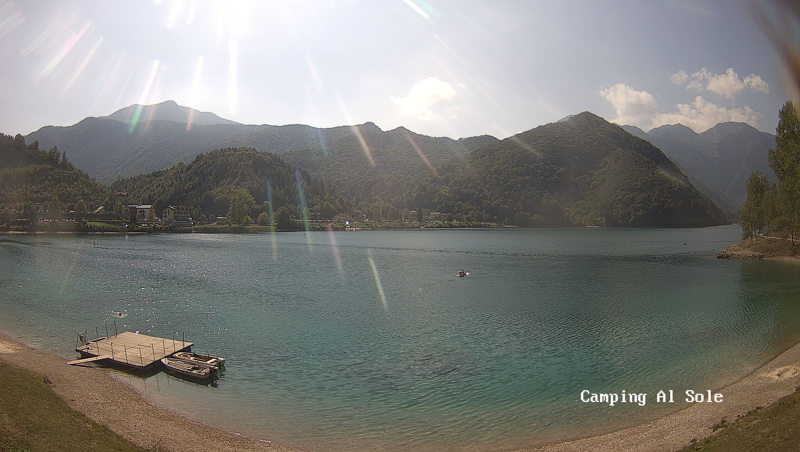 Archived image Webcam View at the Lago di Ledro