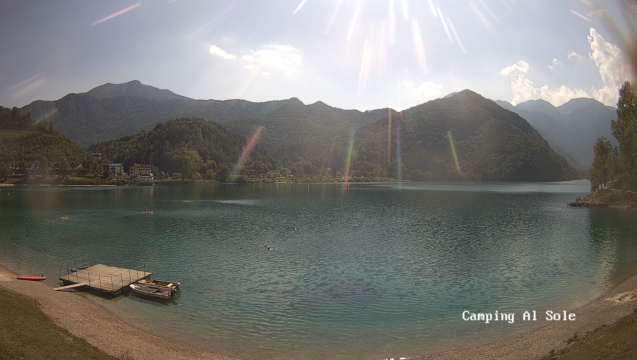 Archived image Webcam View at the Lago di Ledro