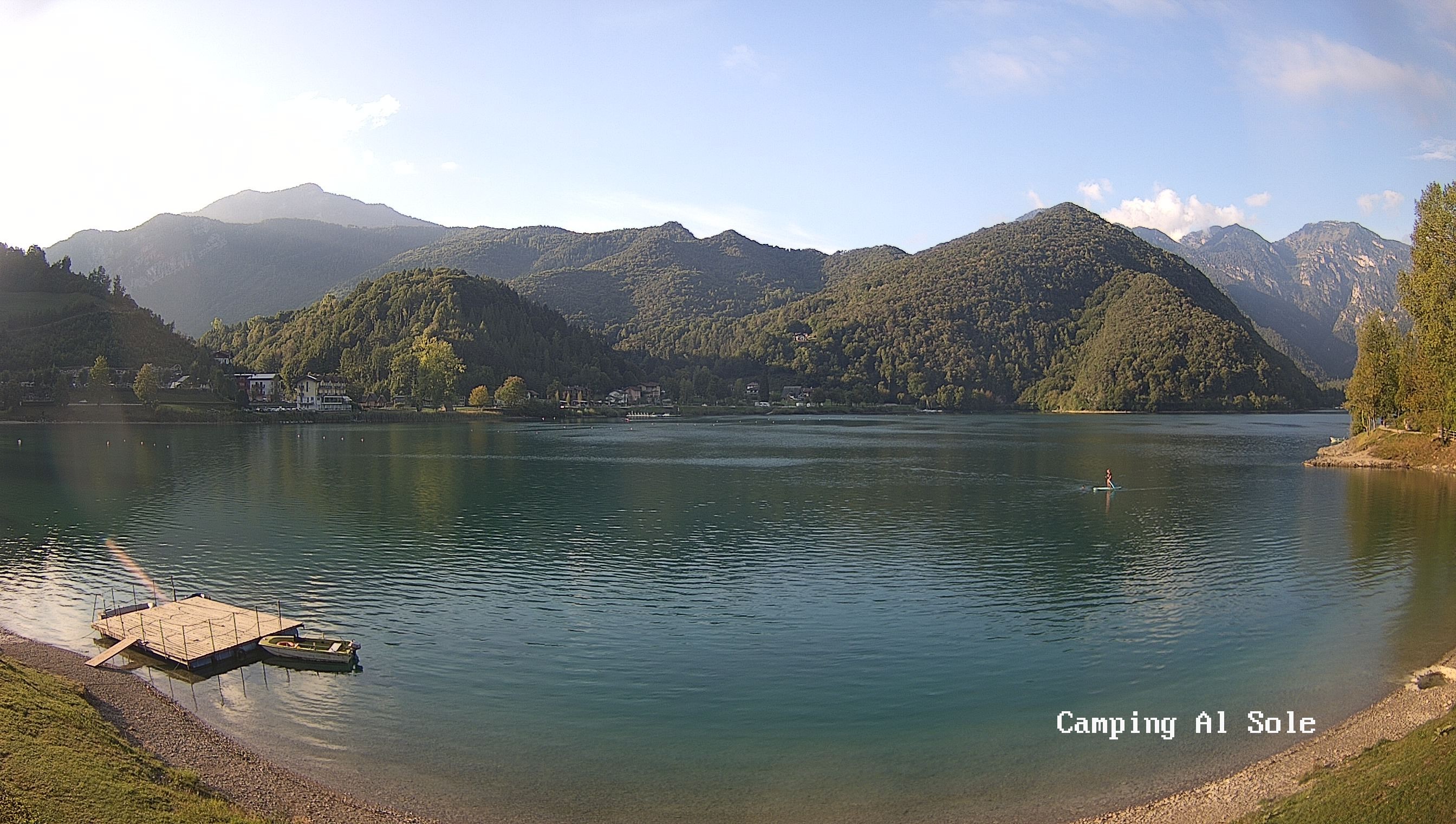 Archived image Webcam View at the Lago di Ledro
