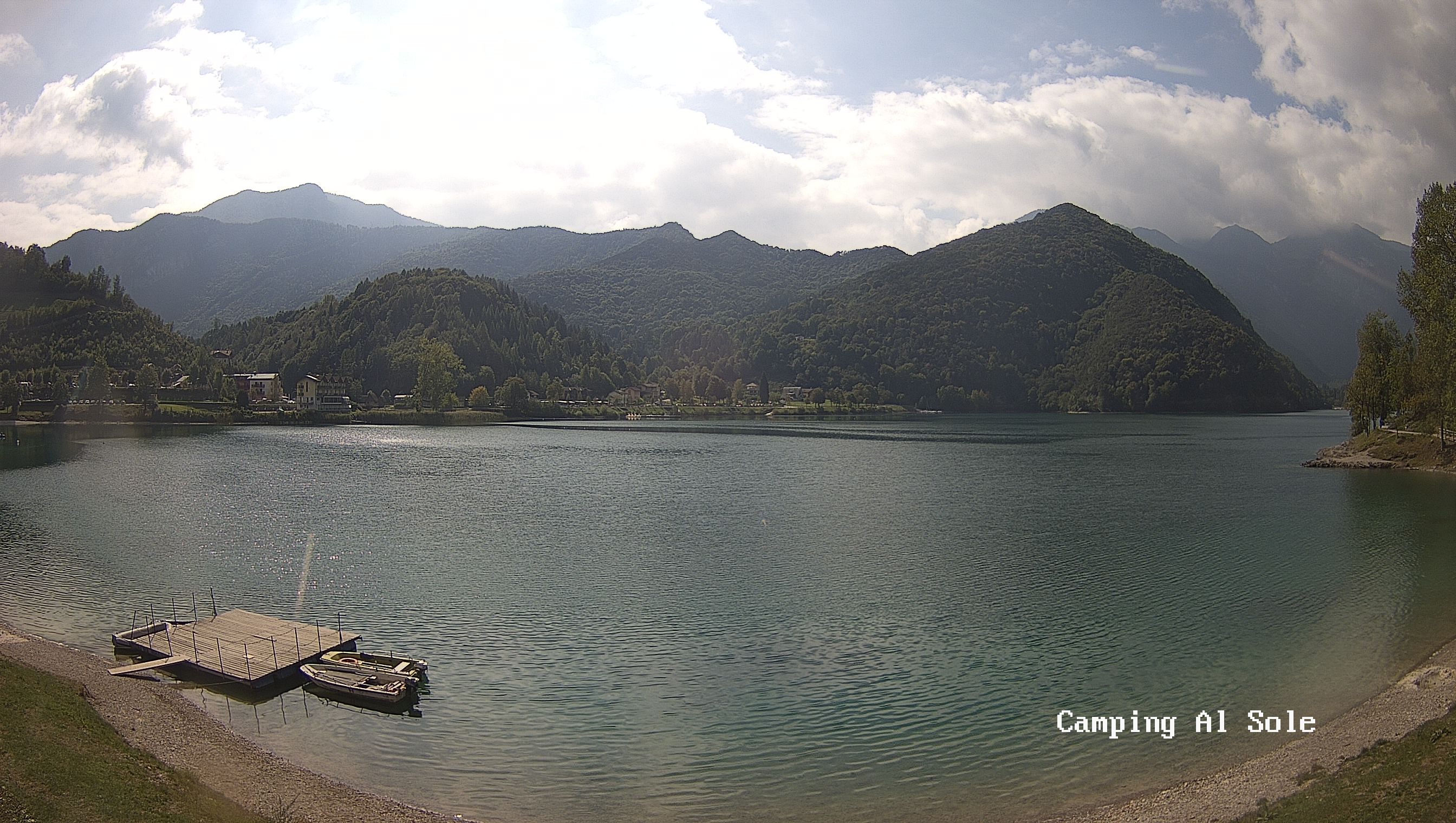 Archived image Webcam View at the Lago di Ledro