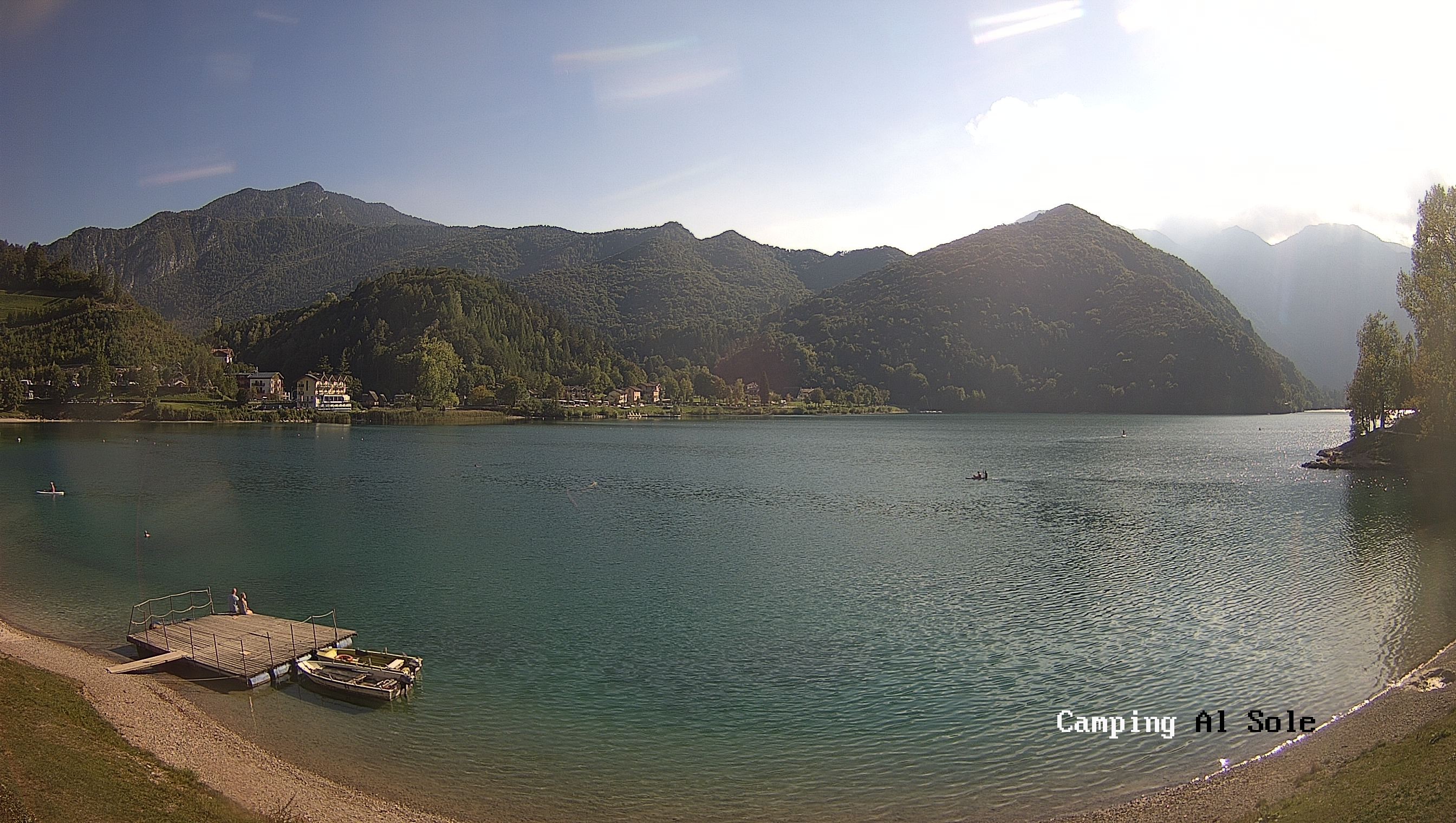 Archived image Webcam View at the Lago di Ledro