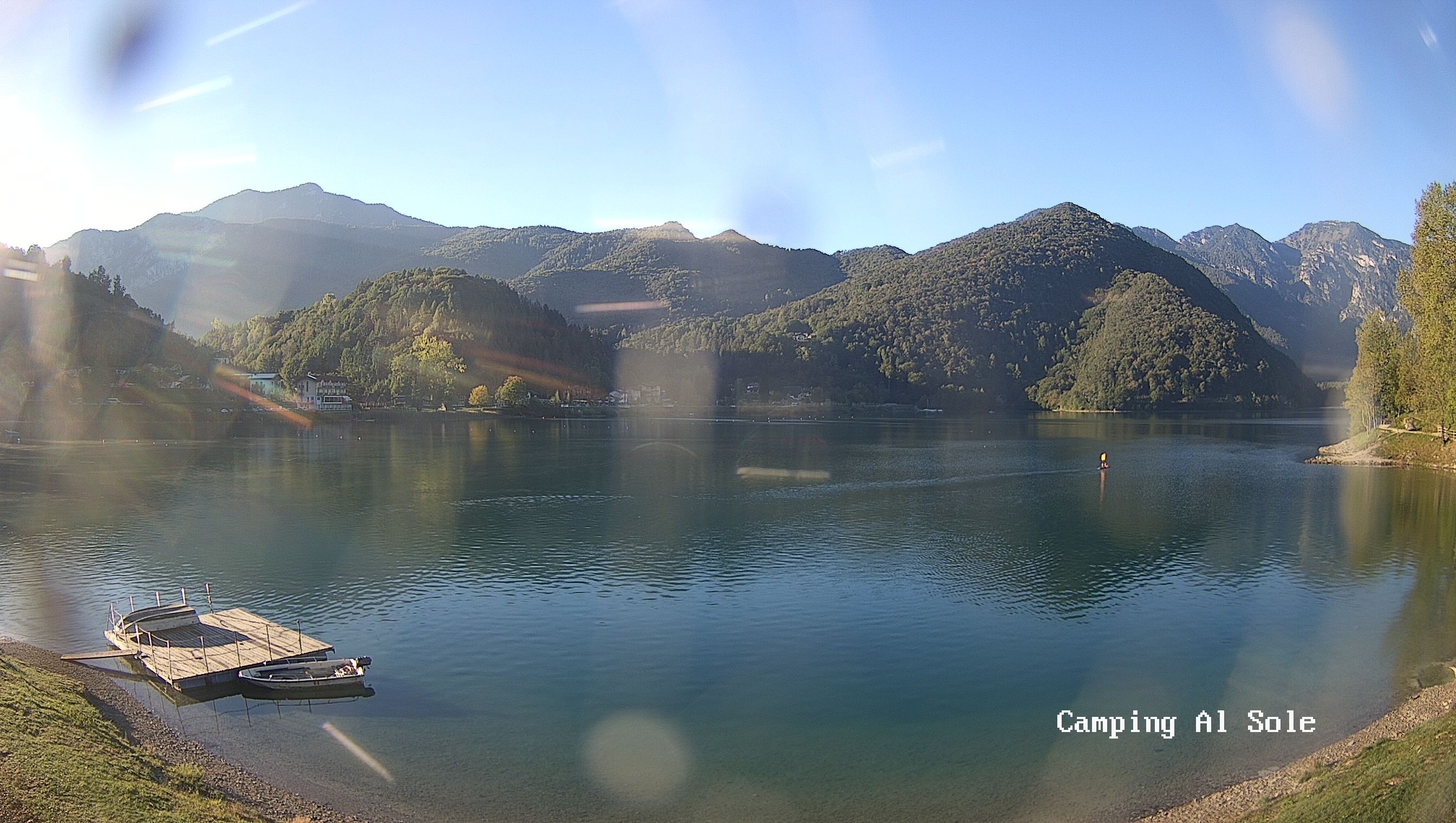 Archived image Webcam View at the Lago di Ledro