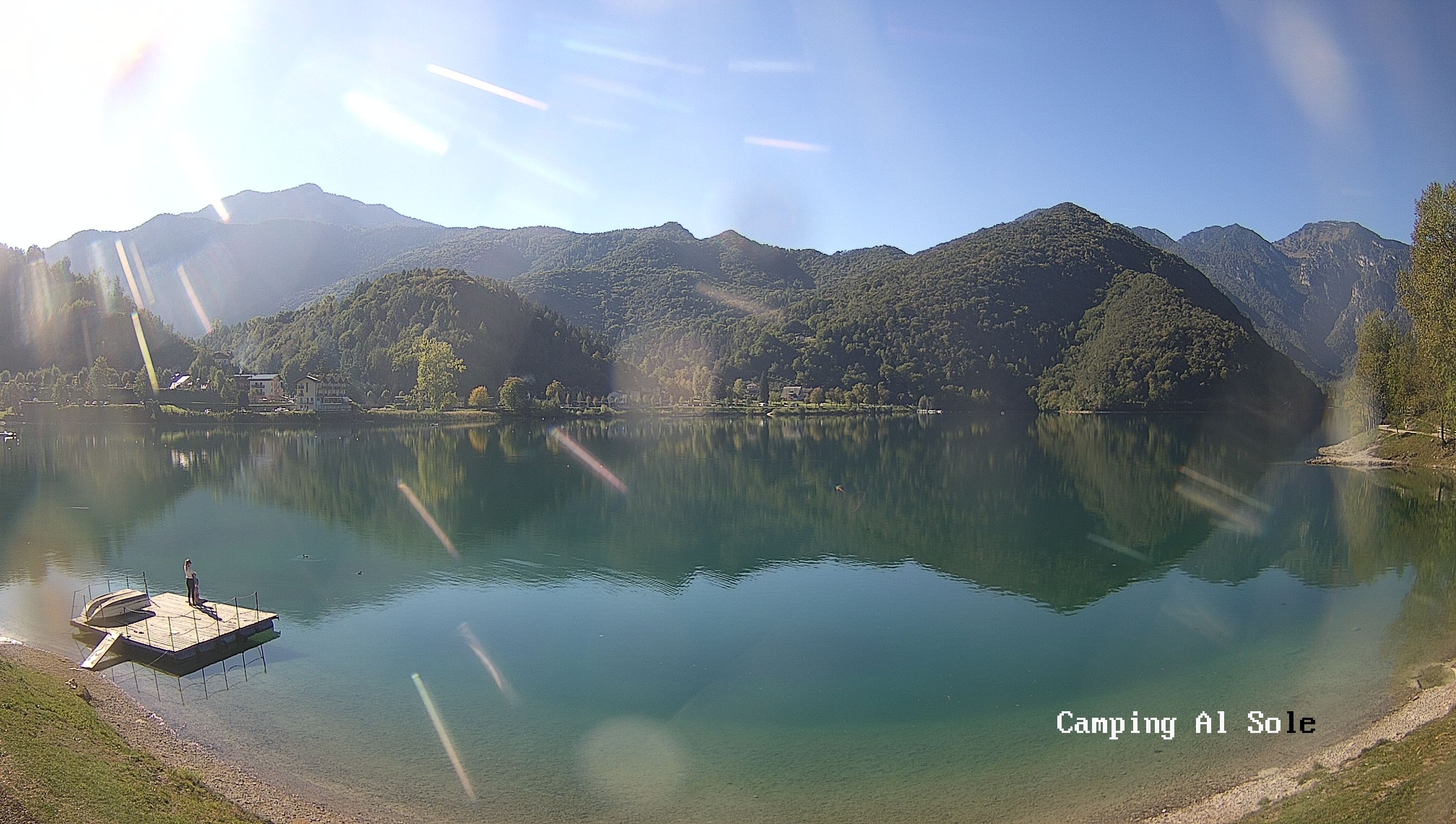 Archived image Webcam View at the Lago di Ledro
