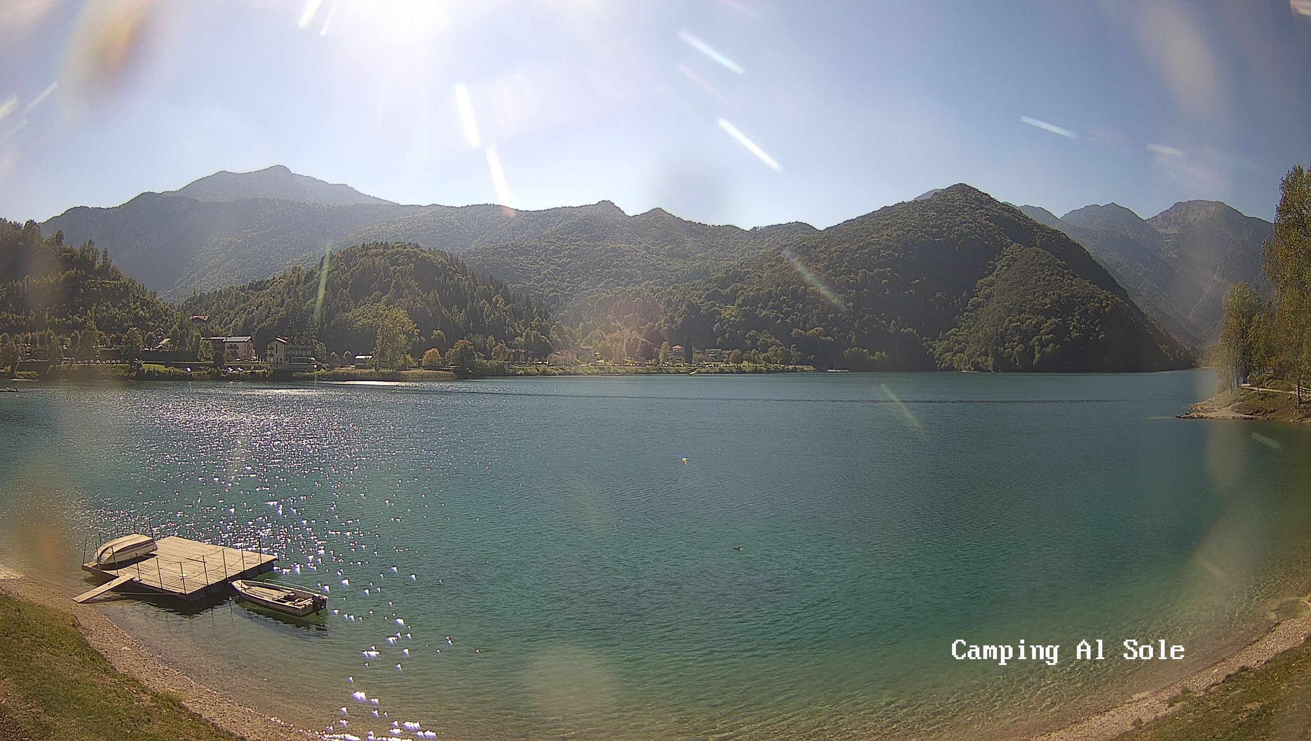 Archived image Webcam View at the Lago di Ledro
