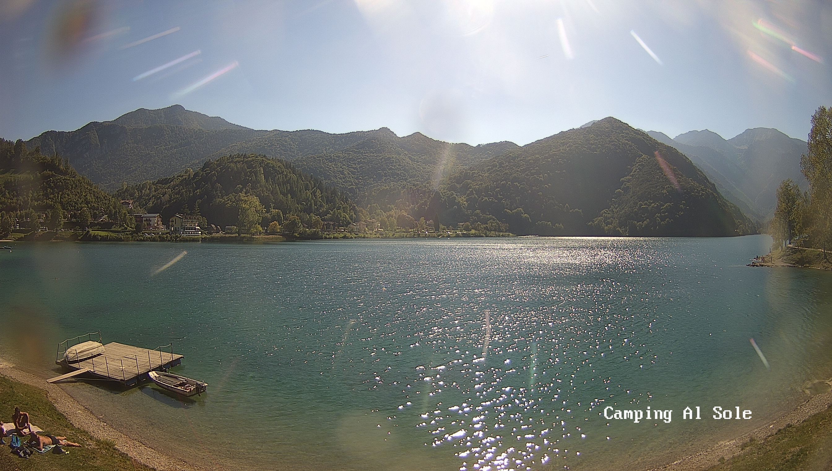 Archived image Webcam View at the Lago di Ledro