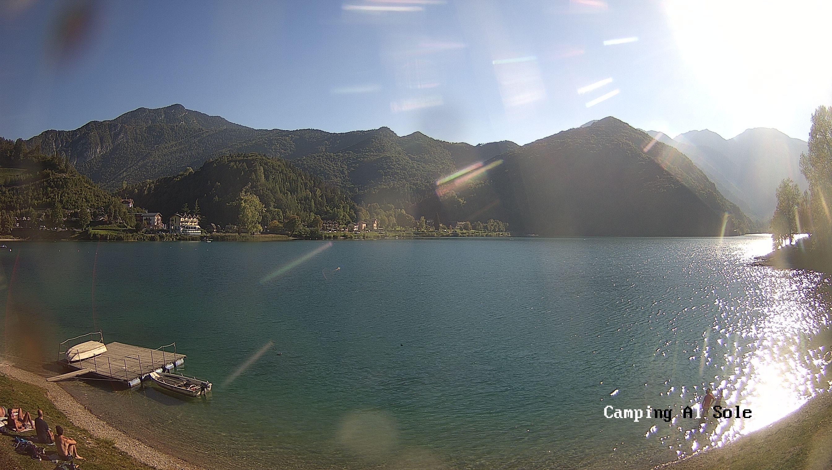 Archived image Webcam View at the Lago di Ledro