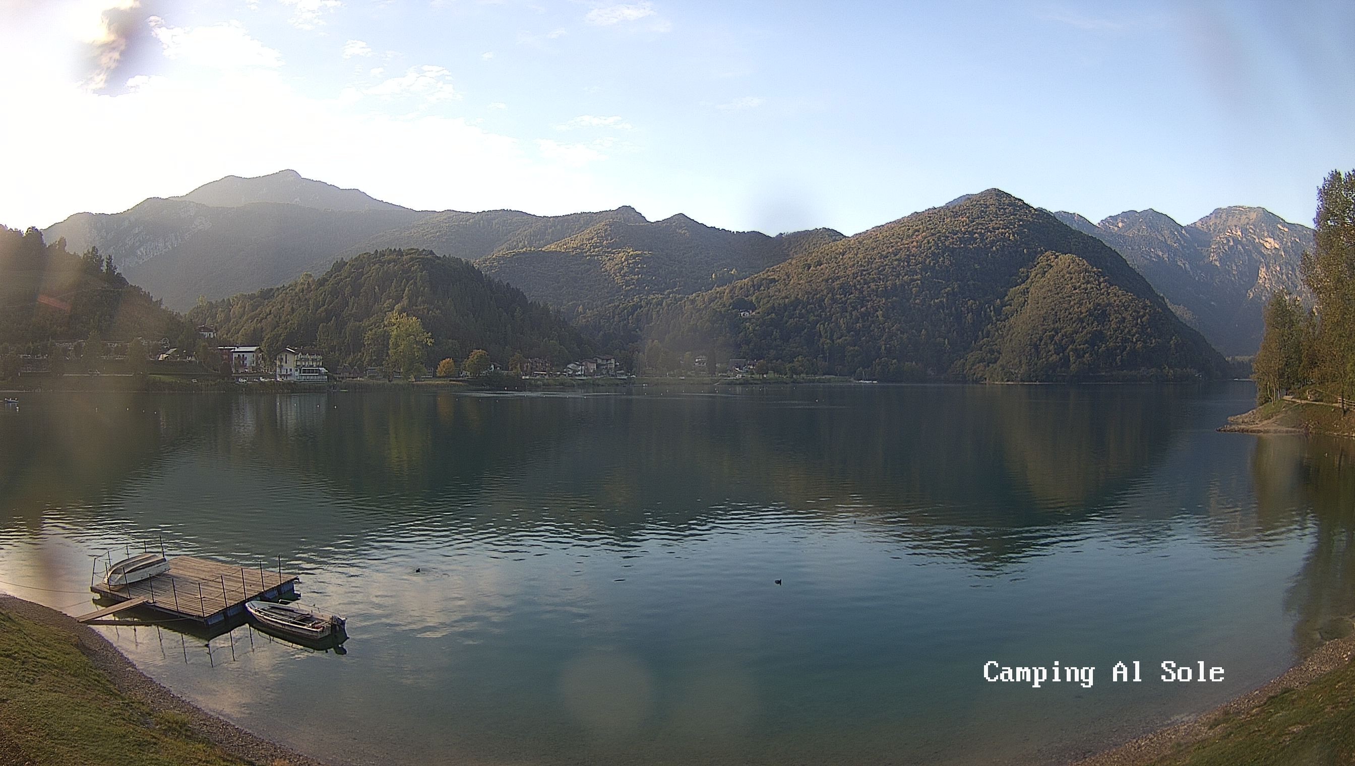 Archived image Webcam View at the Lago di Ledro