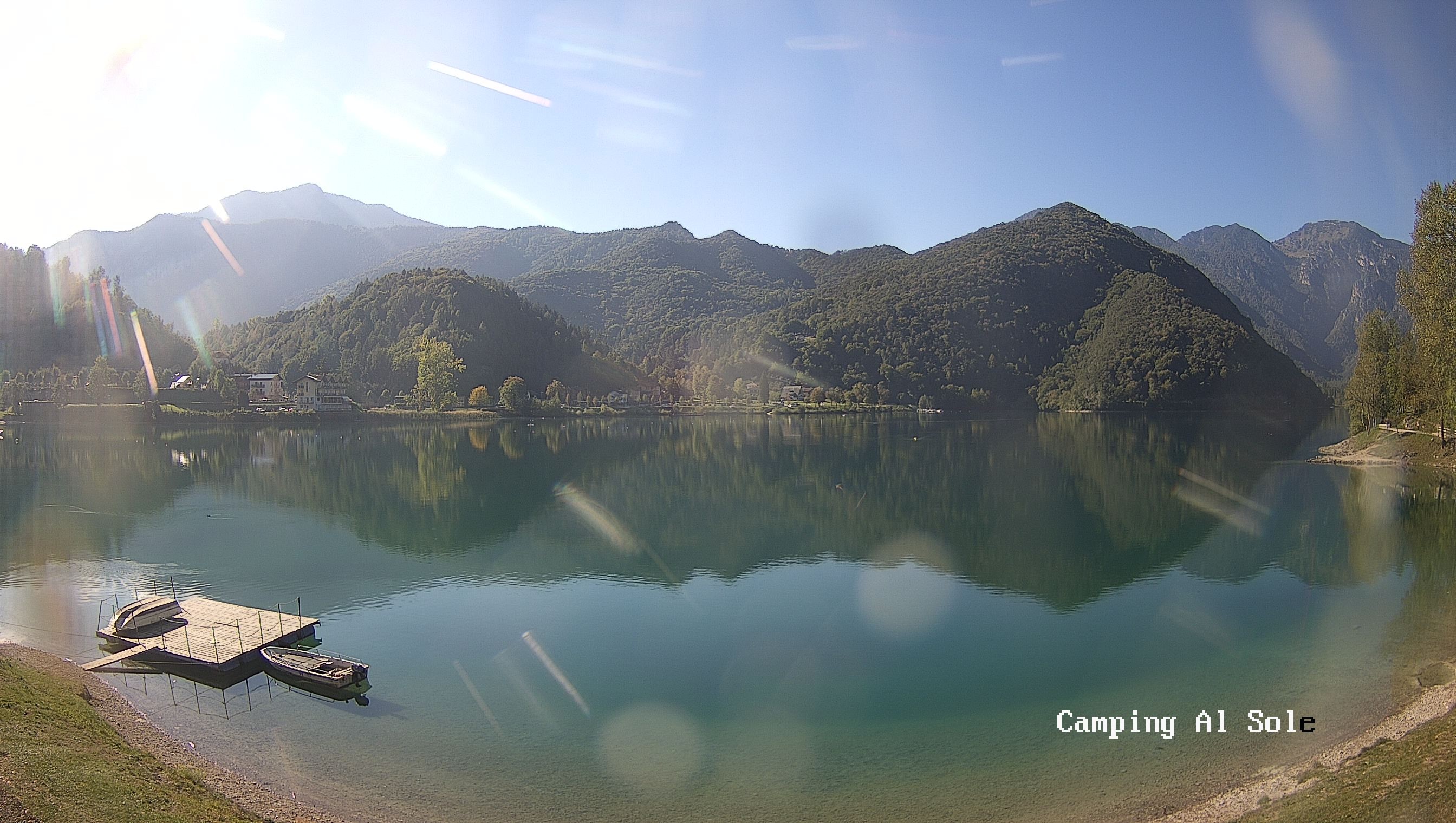 Archived image Webcam View at the Lago di Ledro