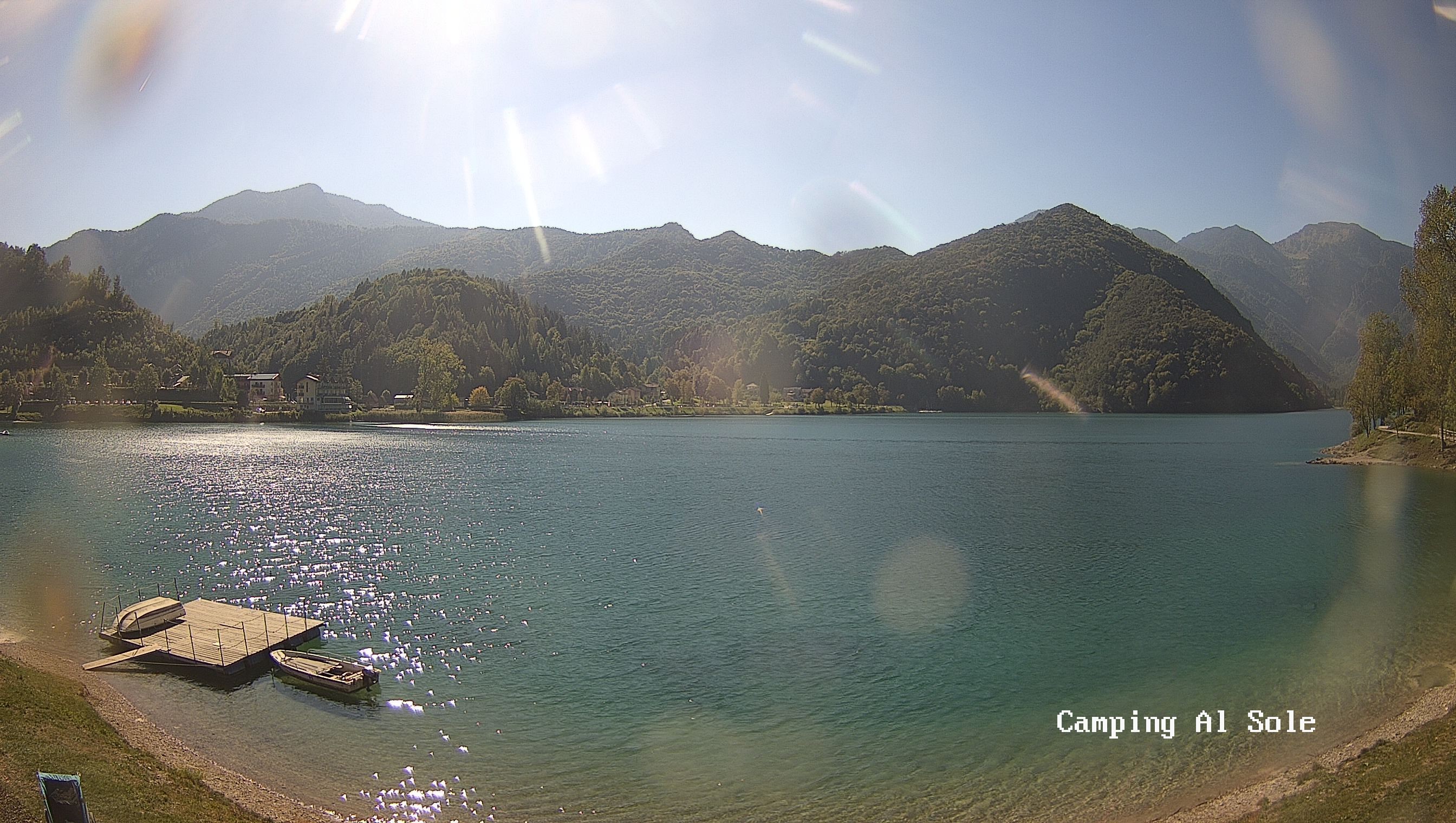 Archived image Webcam View at the Lago di Ledro