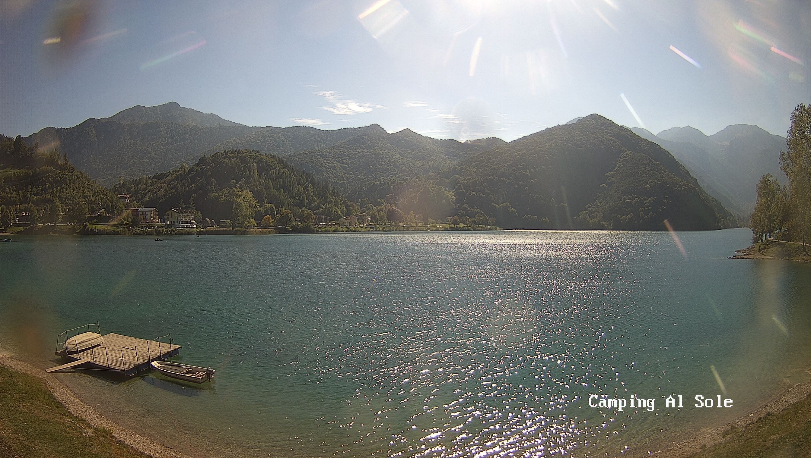Archived image Webcam View at the Lago di Ledro