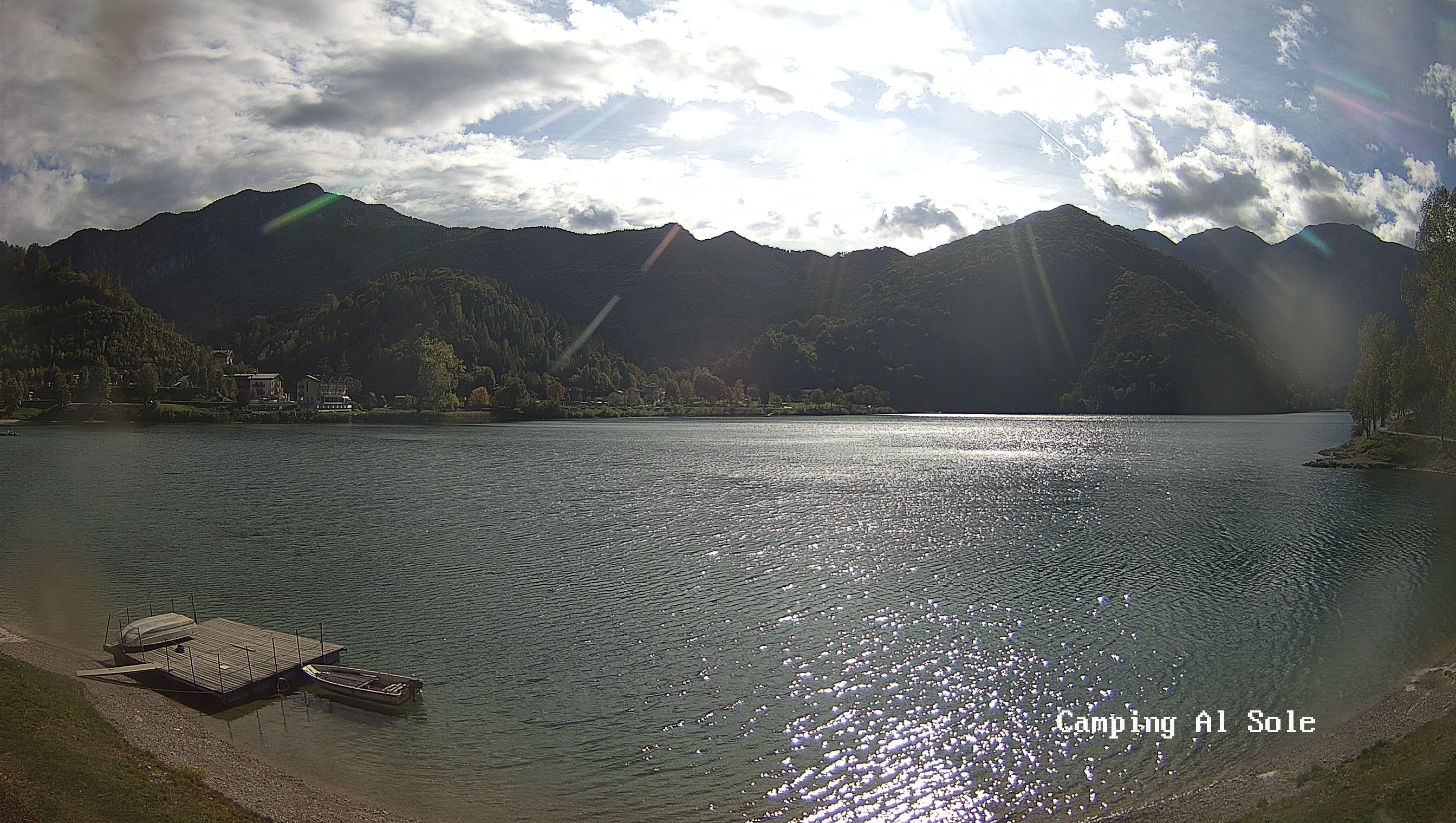 Archived image Webcam View at the Lago di Ledro