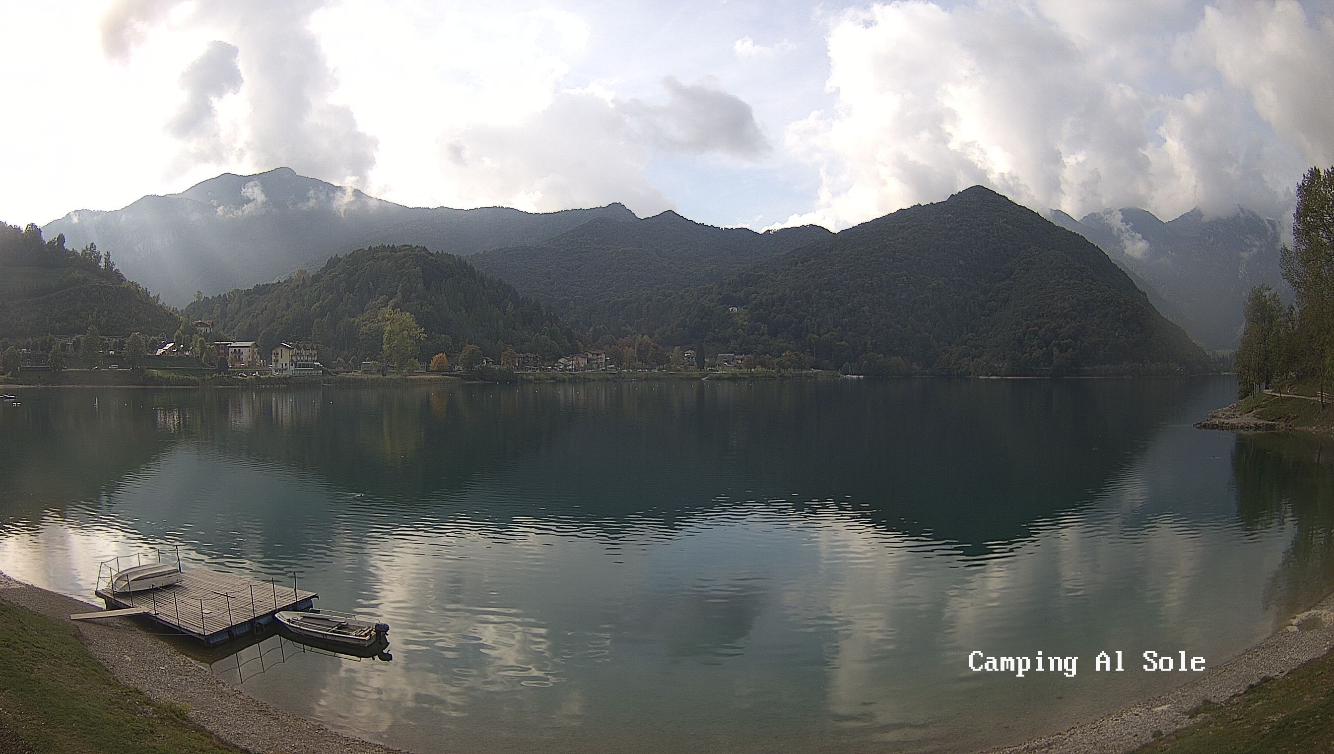 Archived image Webcam View at the Lago di Ledro