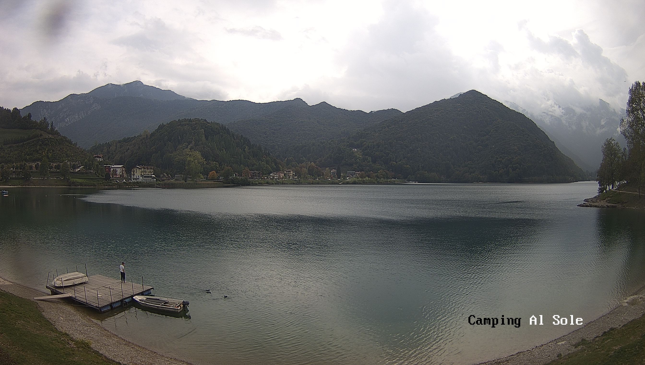 Archived image Webcam View at the Lago di Ledro