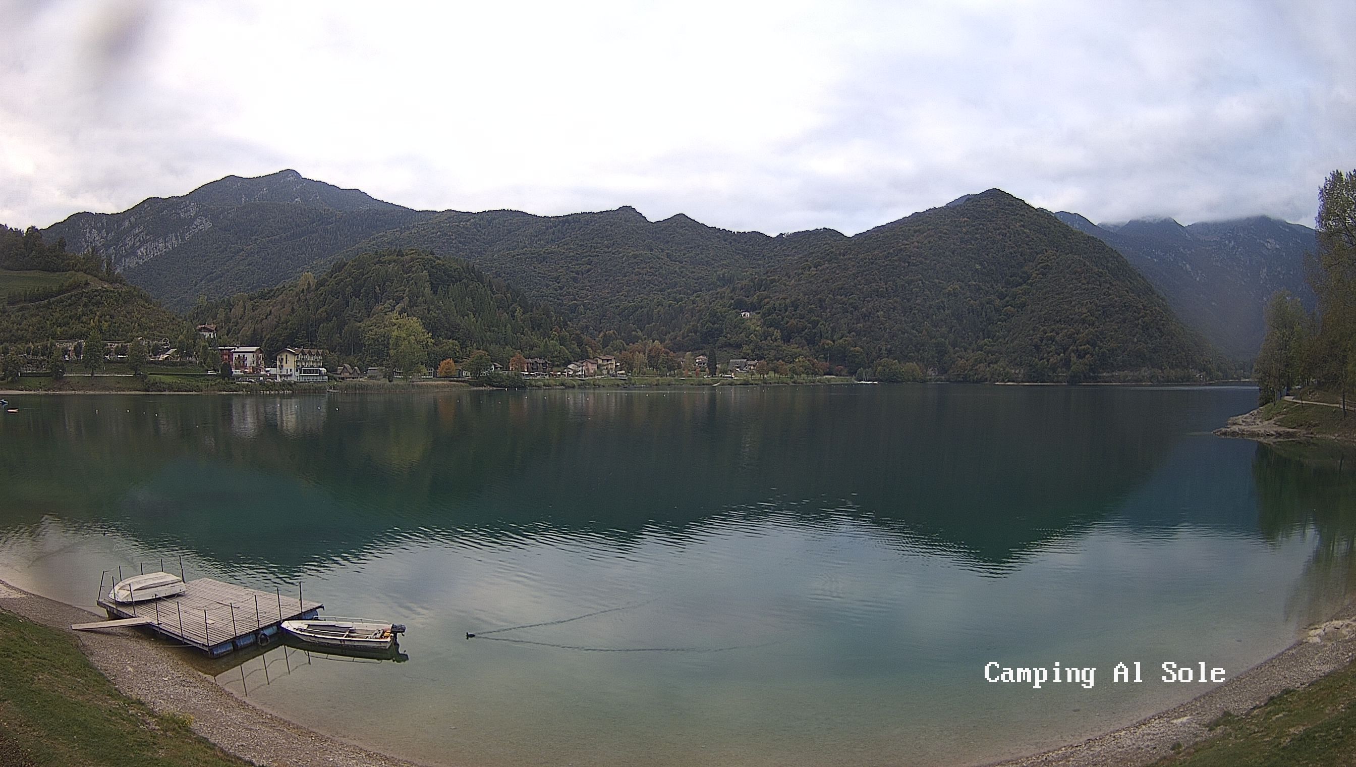 Archived image Webcam View at the Lago di Ledro