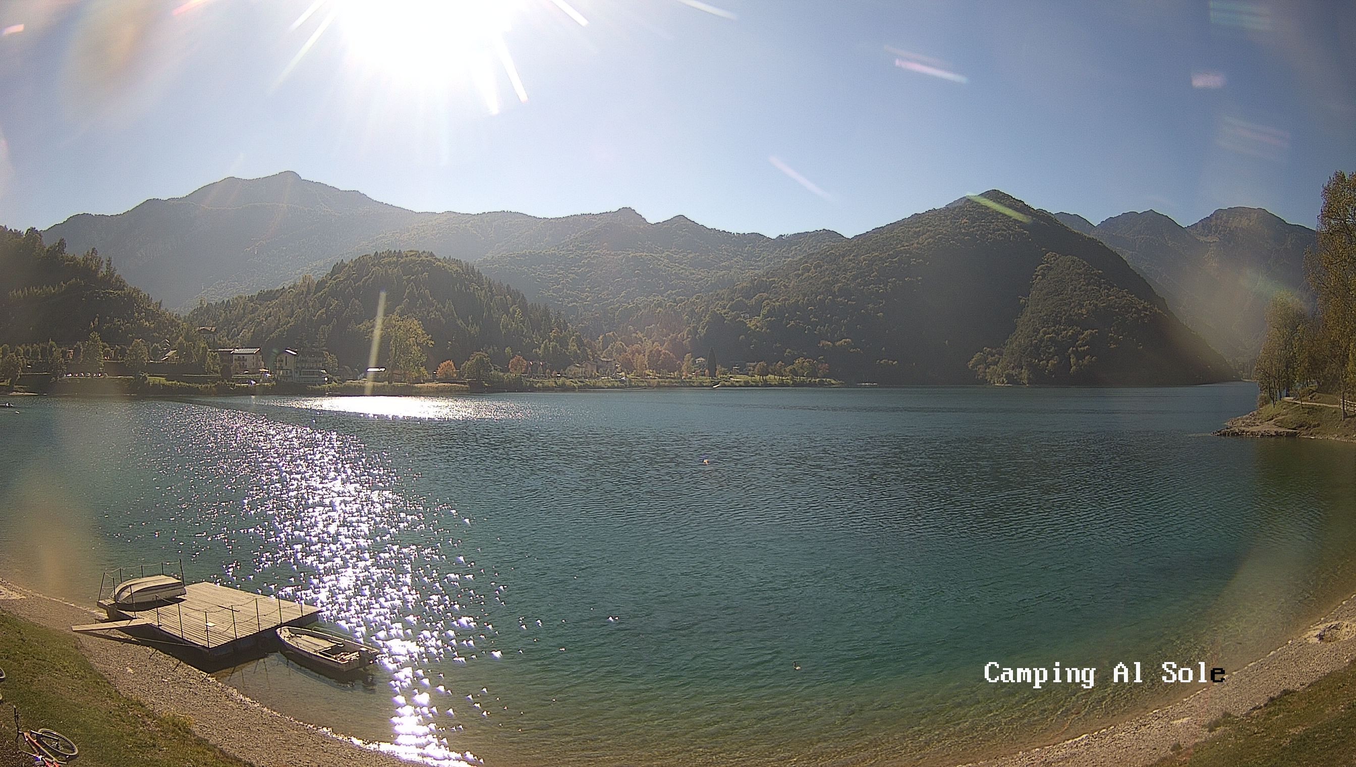 Archived image Webcam View at the Lago di Ledro
