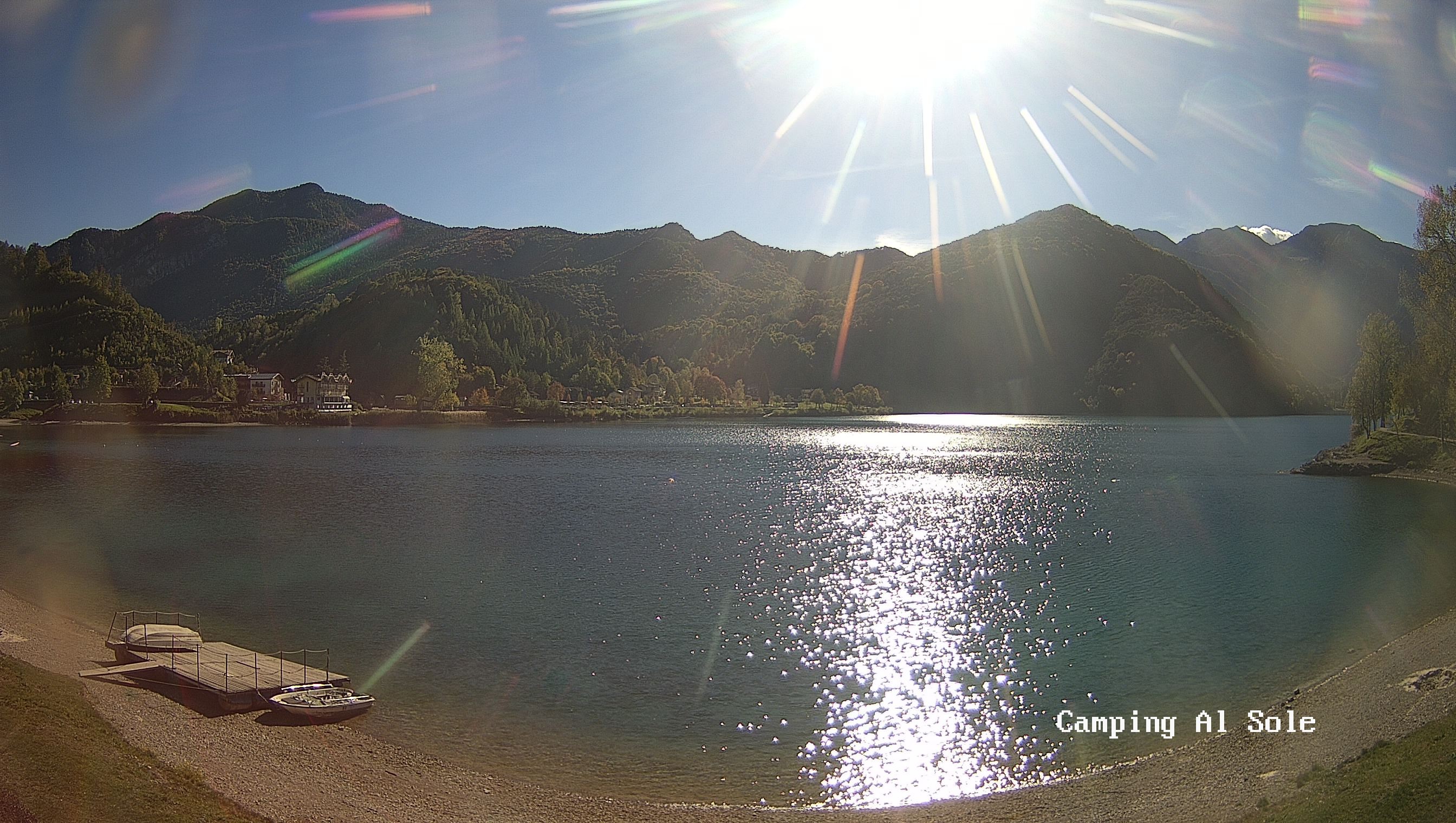 Archived image Webcam View at the Lago di Ledro