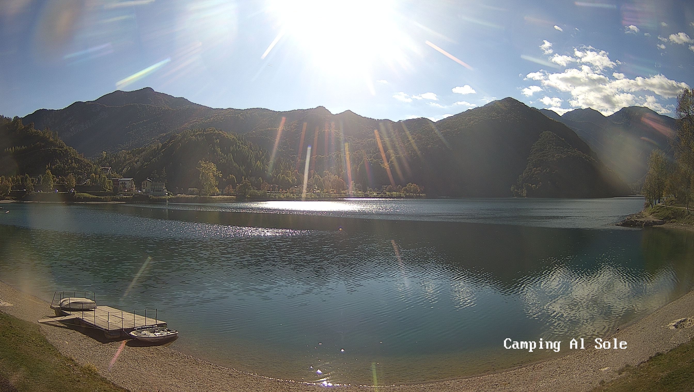 Archived image Webcam View at the Lago di Ledro