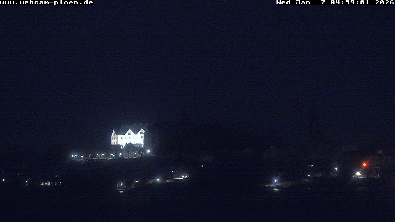 Archiv Foto Webcam Großer Plöner See - Schloss Plön