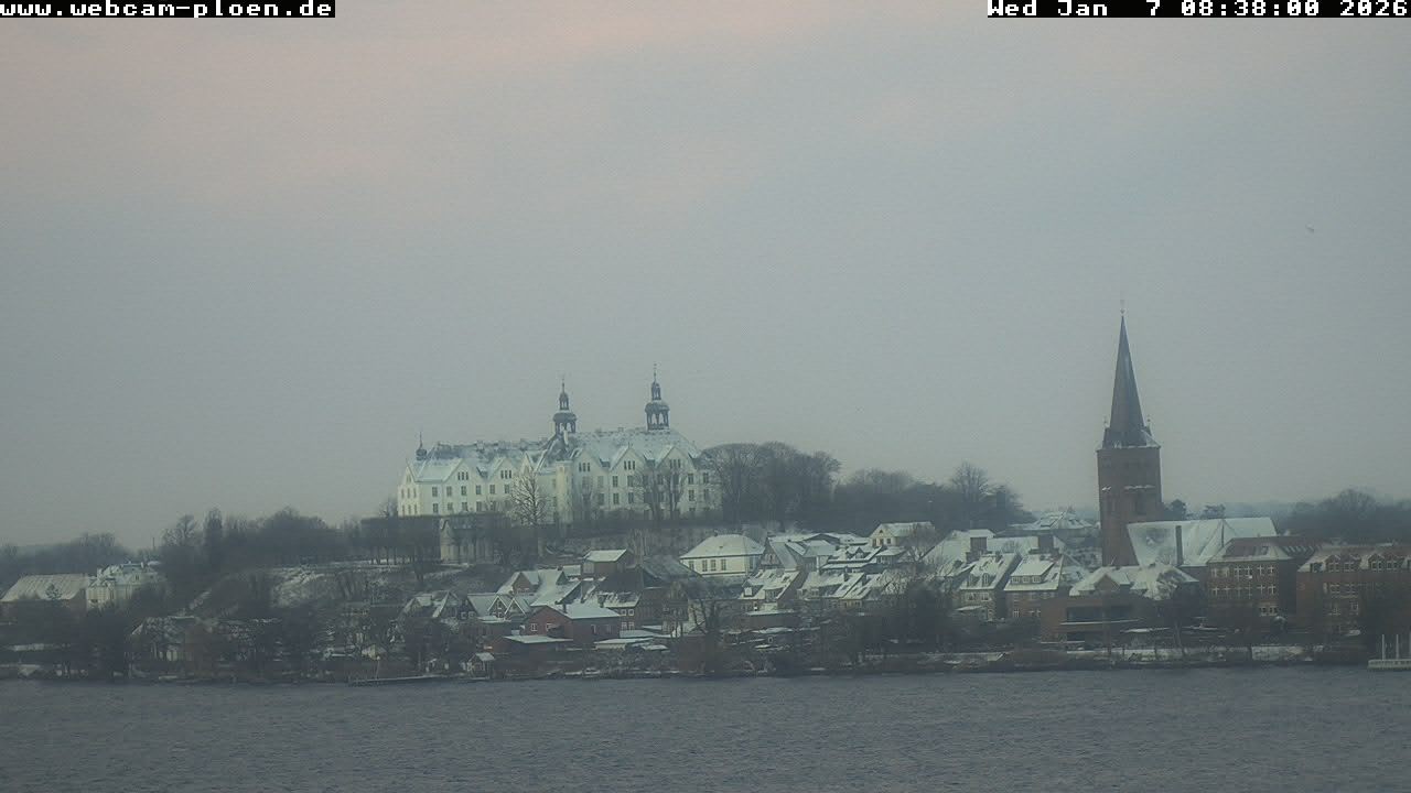 Archiv Foto Webcam Großer Plöner See - Schloss Plön