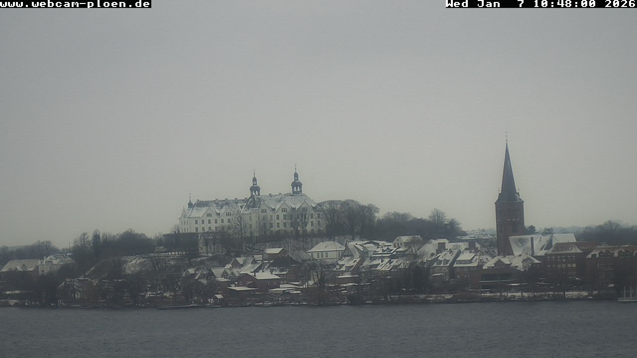 Archiv Foto Webcam Großer Plöner See - Schloss Plön