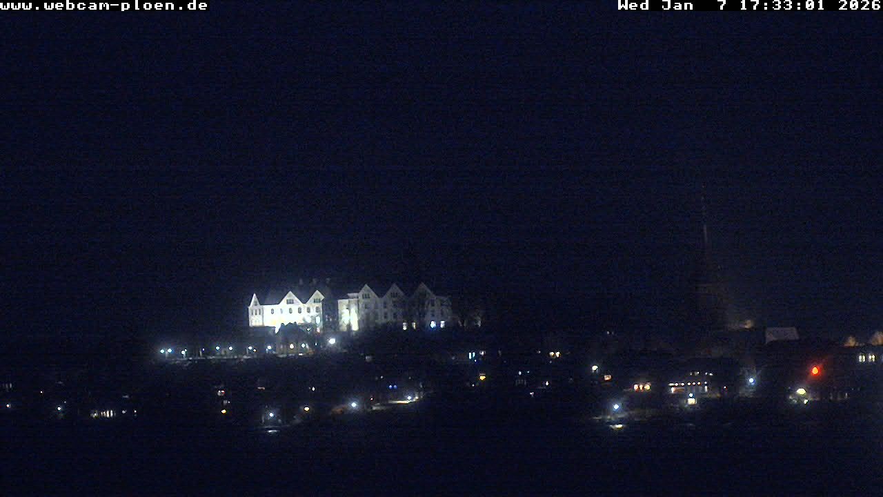 Archiv Foto Webcam Großer Plöner See - Schloss Plön