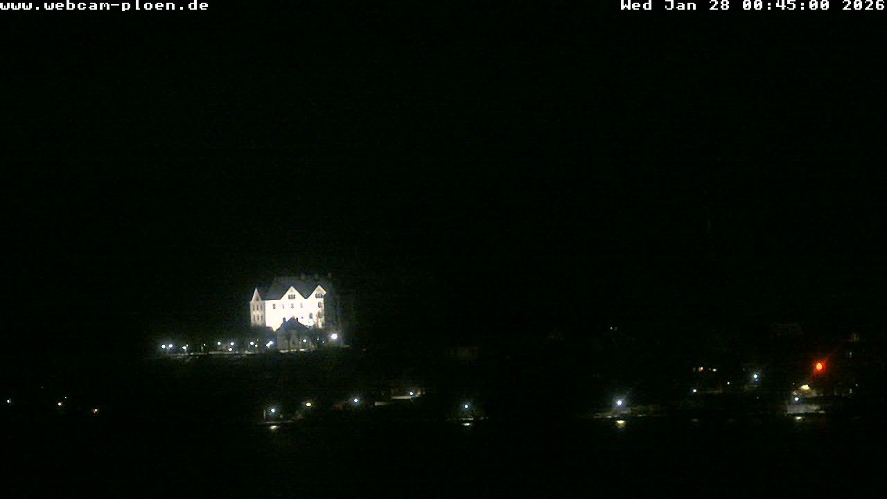 Archiv Foto Webcam Großer Plöner See - Schloss Plön
