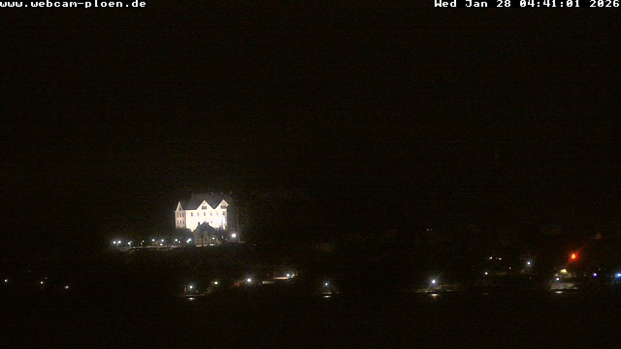 Archiv Foto Webcam Großer Plöner See - Schloss Plön