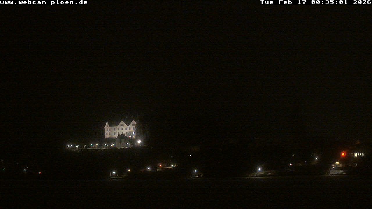 Archiv Foto Webcam Großer Plöner See - Schloss Plön