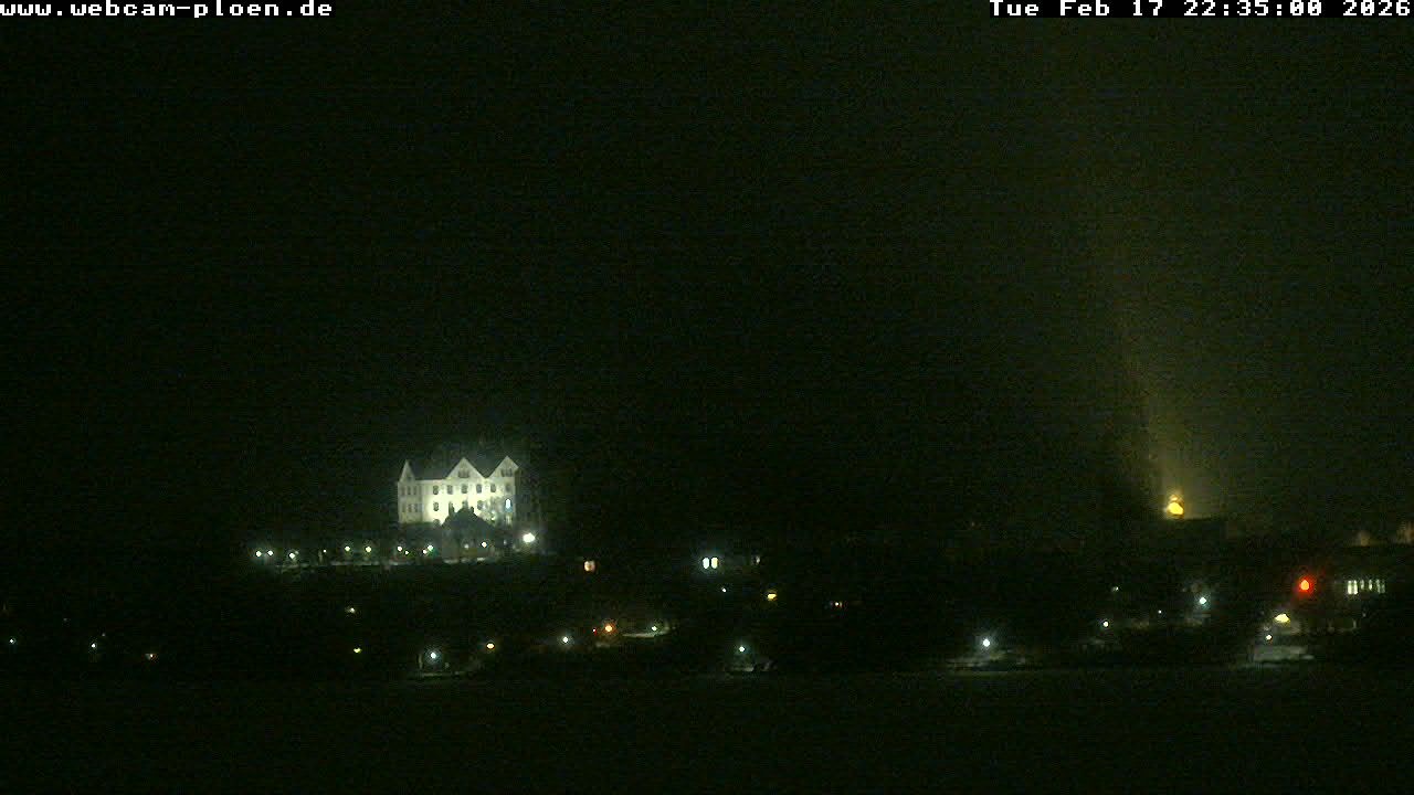Archiv Foto Webcam Großer Plöner See - Schloss Plön