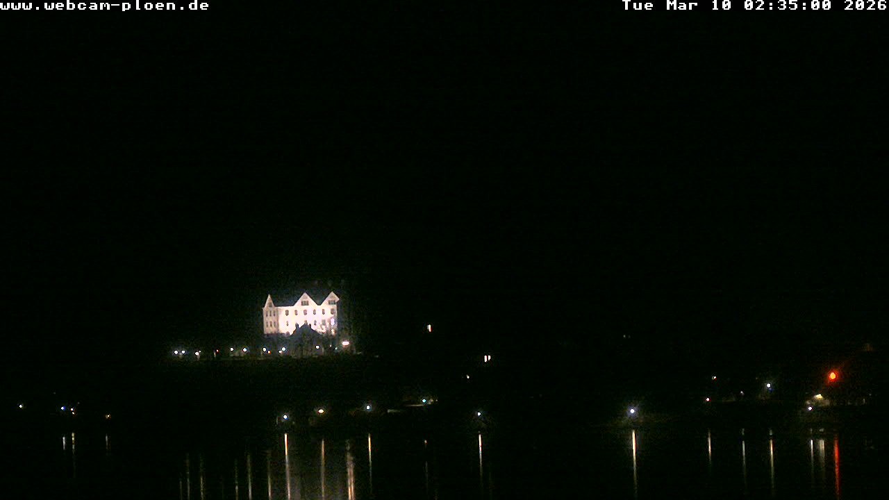 Archiv Foto Webcam Großer Plöner See - Schloss Plön